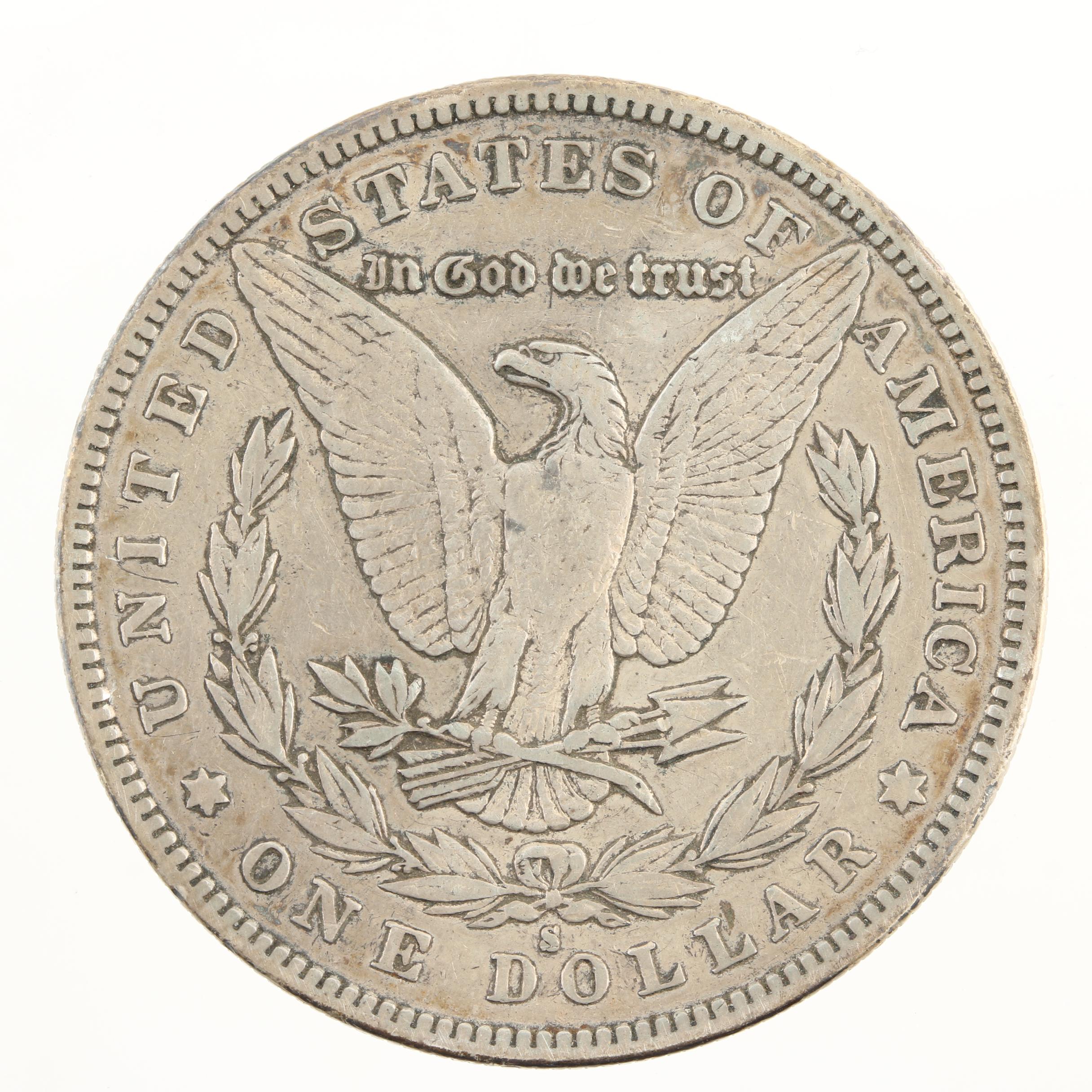 Low Mintage 1895-S Morgan Silver Dollar