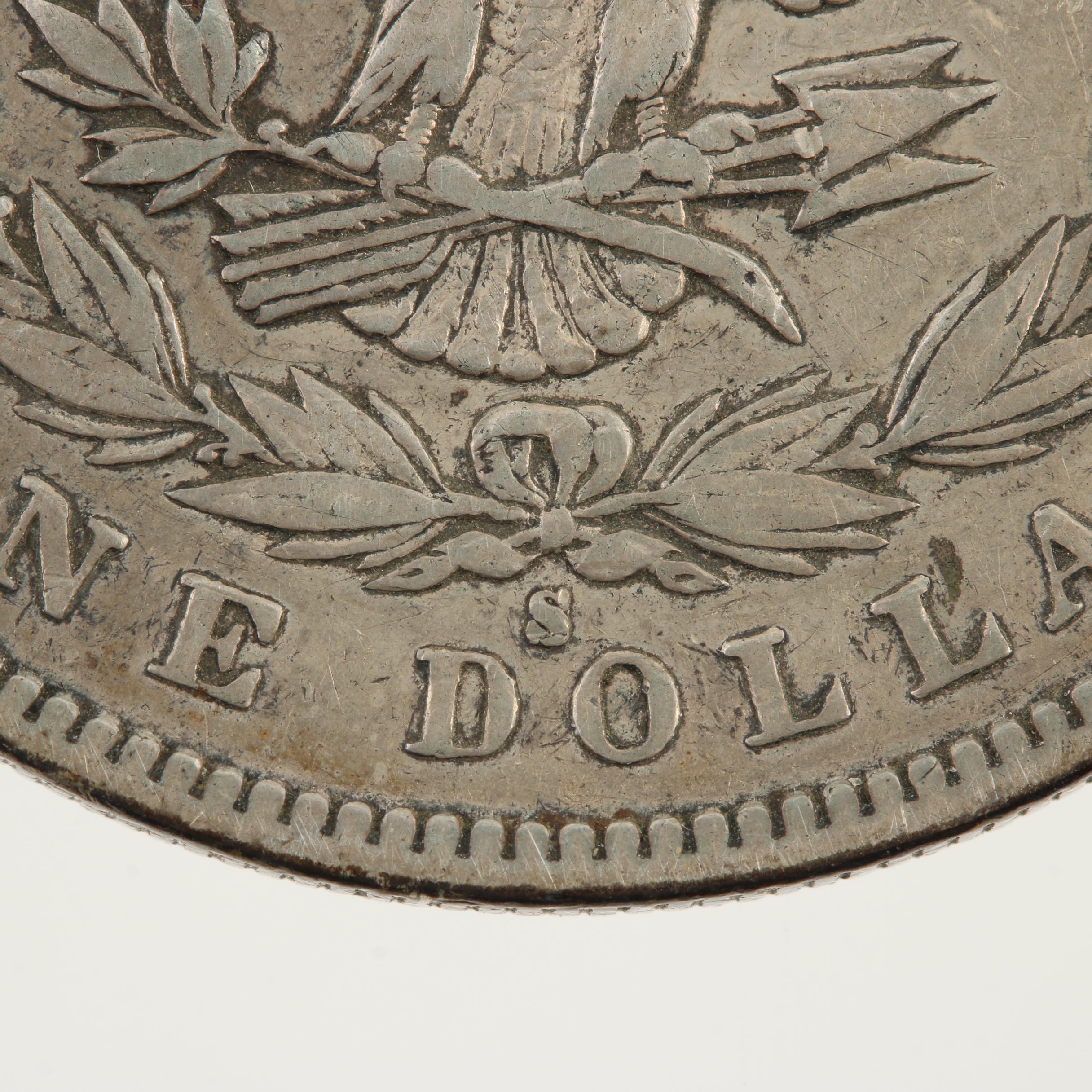 Low Mintage 1895-S Morgan Silver Dollar