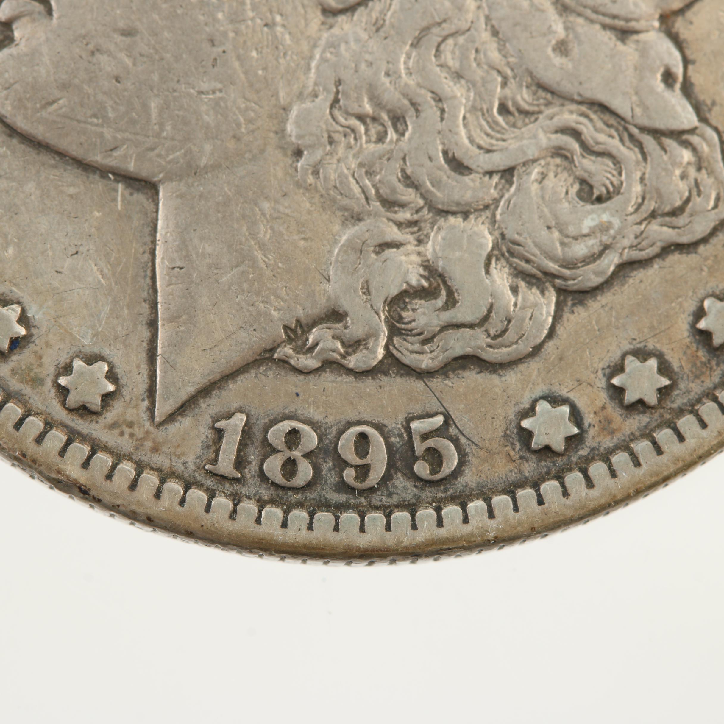 Low Mintage 1895-S Morgan Silver Dollar