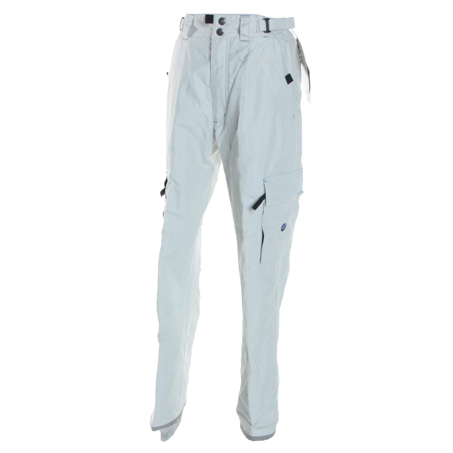 Women's Burton Bio-Lite White Snowboarding Cargo Pants