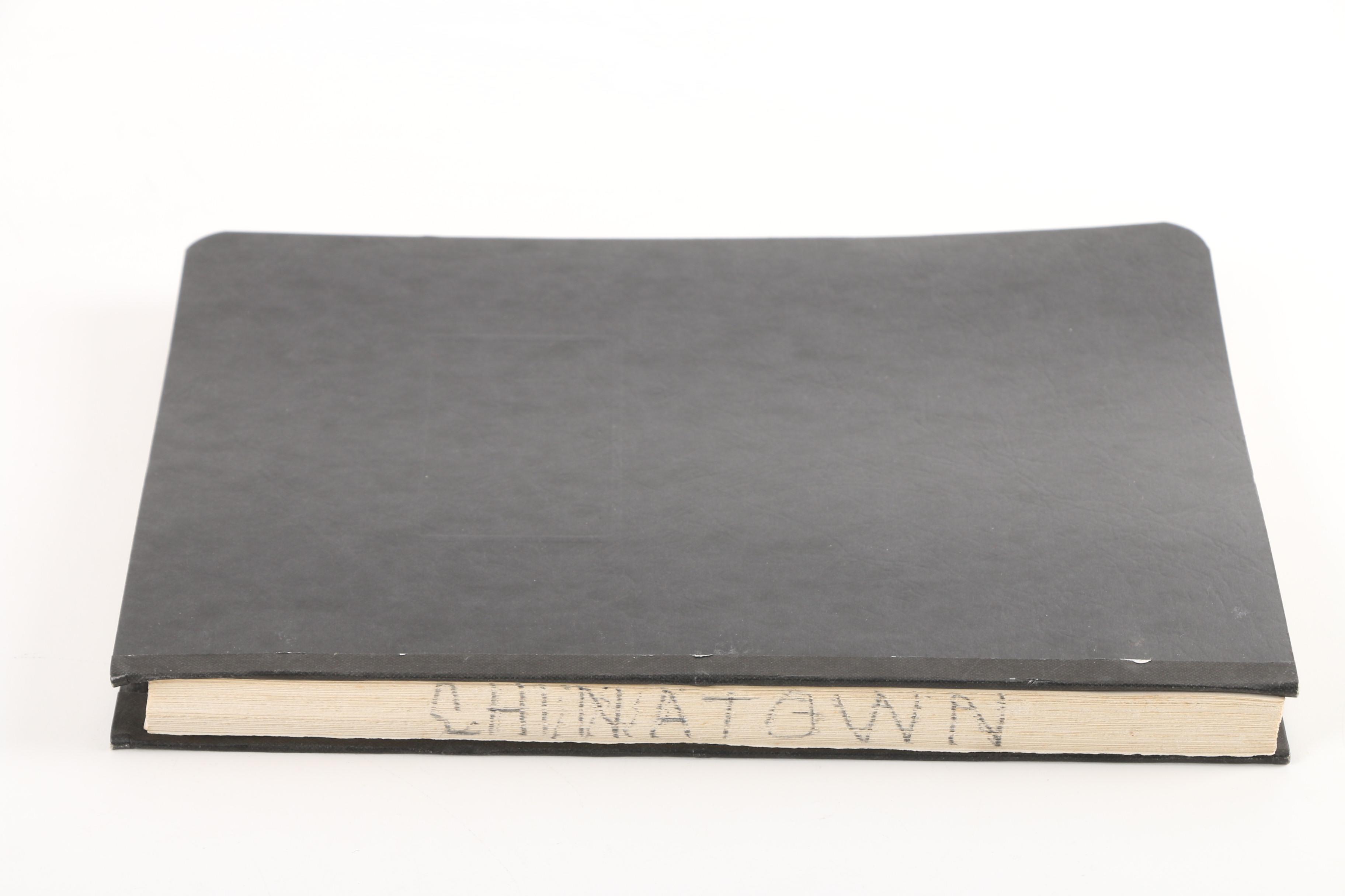 1973 "Chinatown" Screenplay by Robert Towne