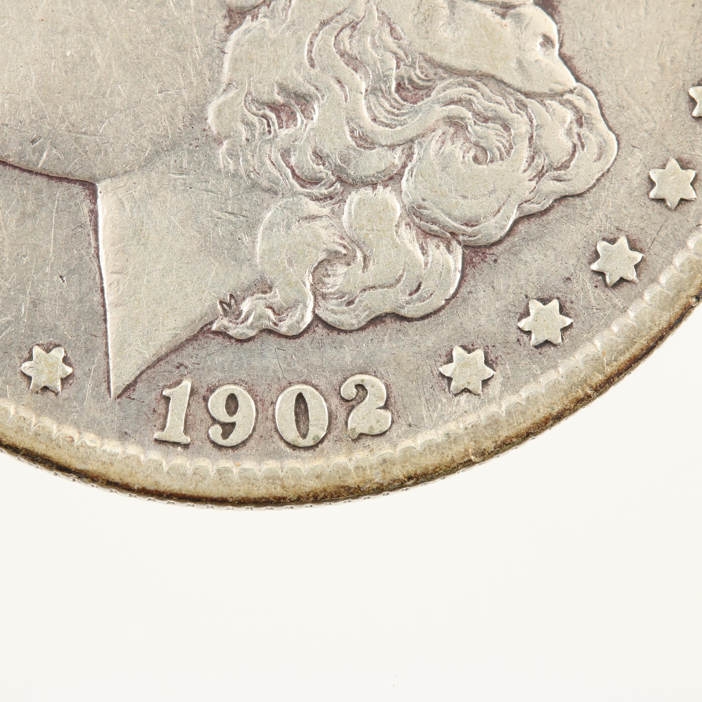 1902-S Morgan Silver Dollar