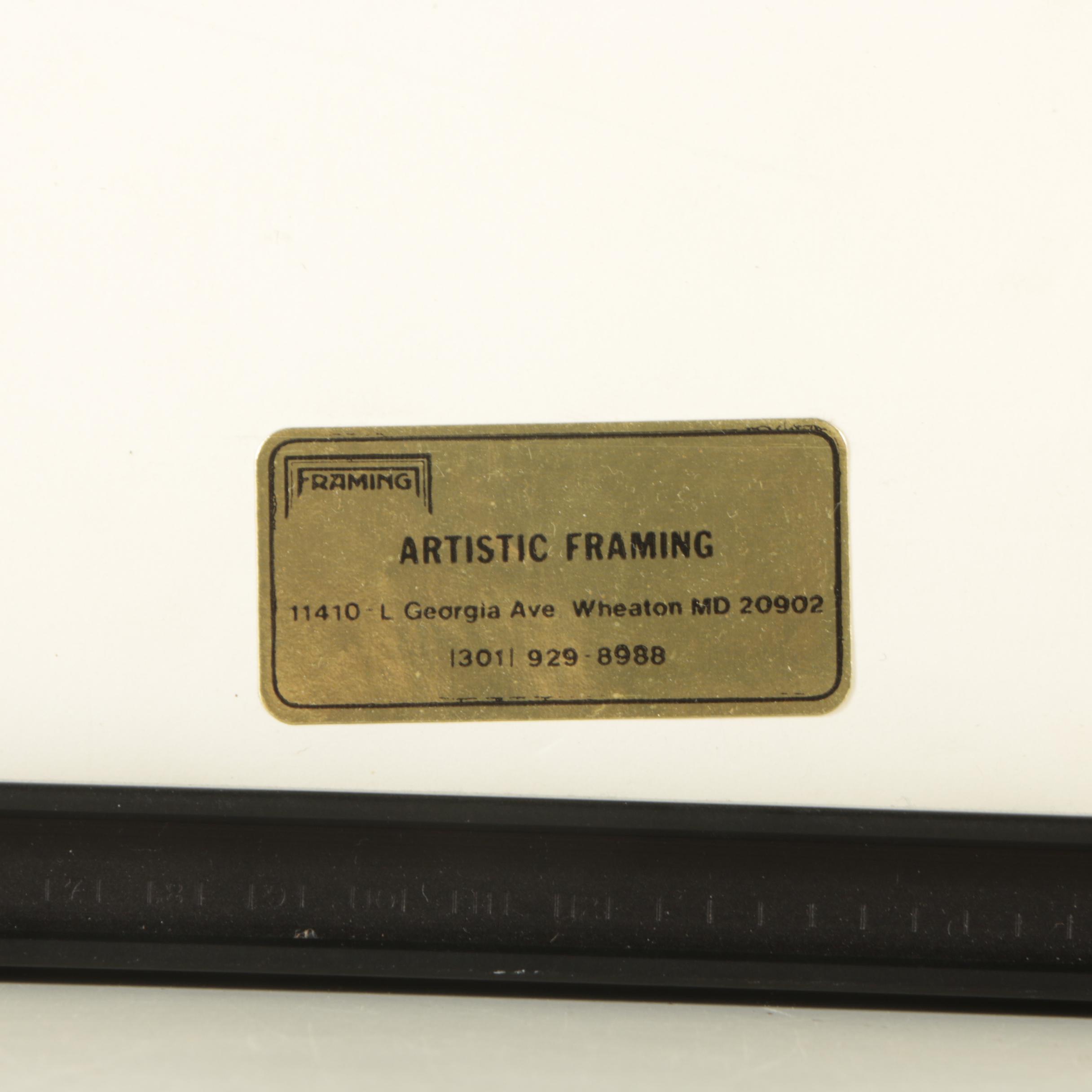 David Cochran 1994 Colored Pencil Drawing