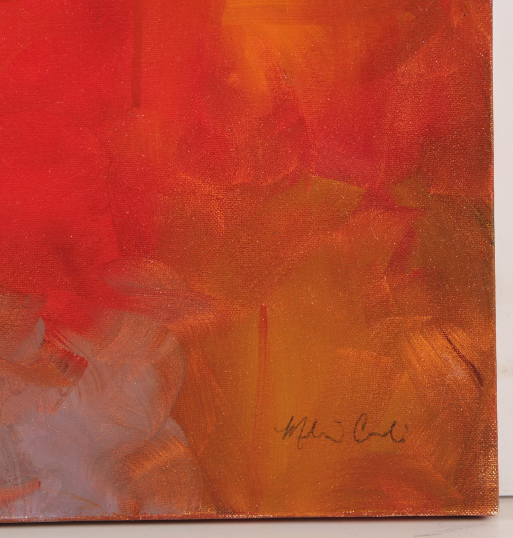 Melanie Corradi 2005 Oil Painting "Contingency Theory"