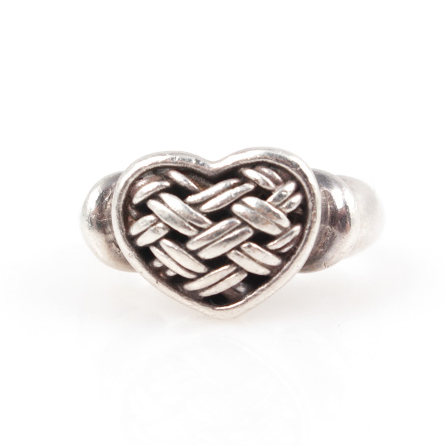 Brighton Sterling Silver Heart Ring