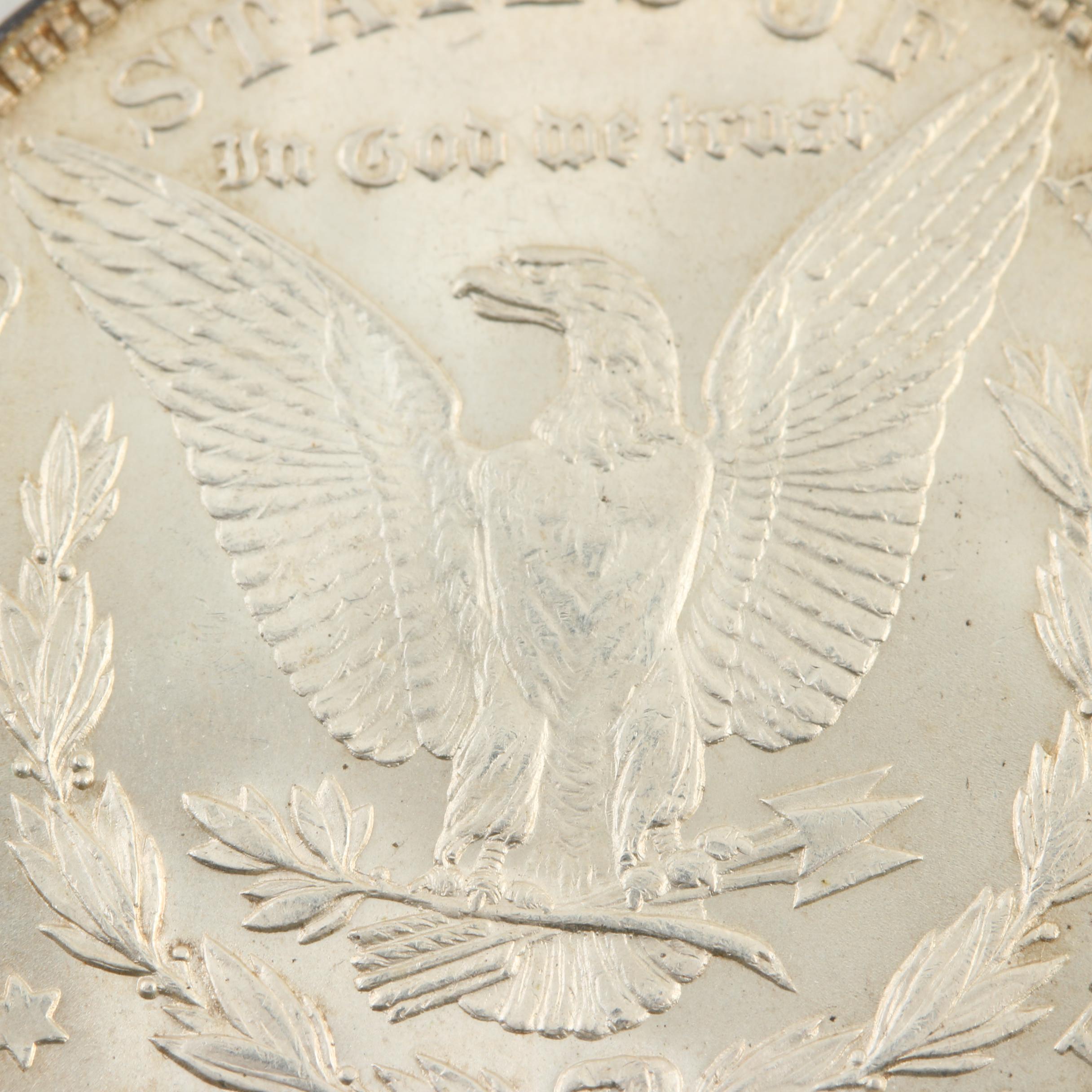 1921, 1921-D and 1921-S Morgan Silver Dollars