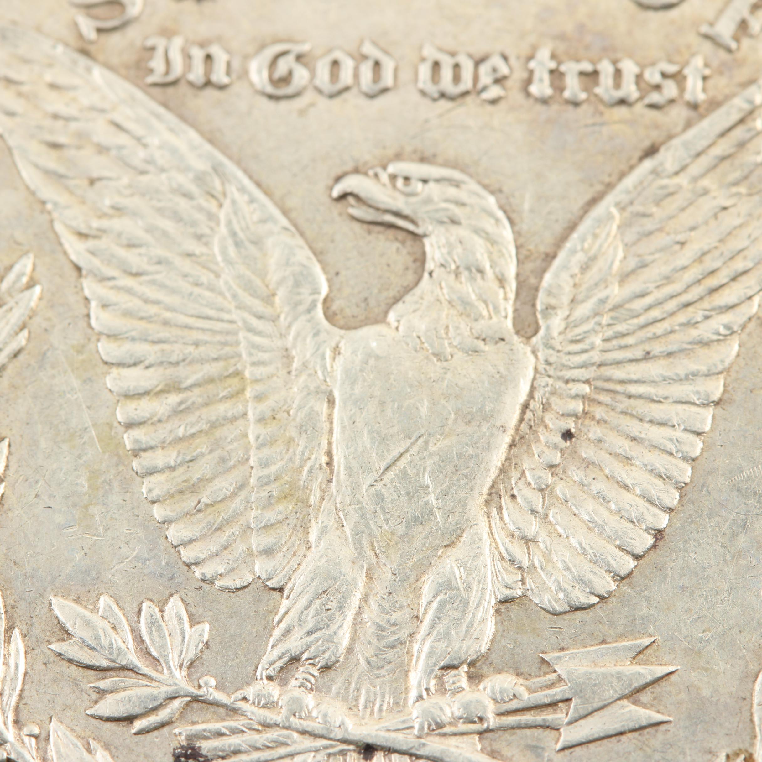 1921, 1921-D and 1921-S Morgan Silver Dollars