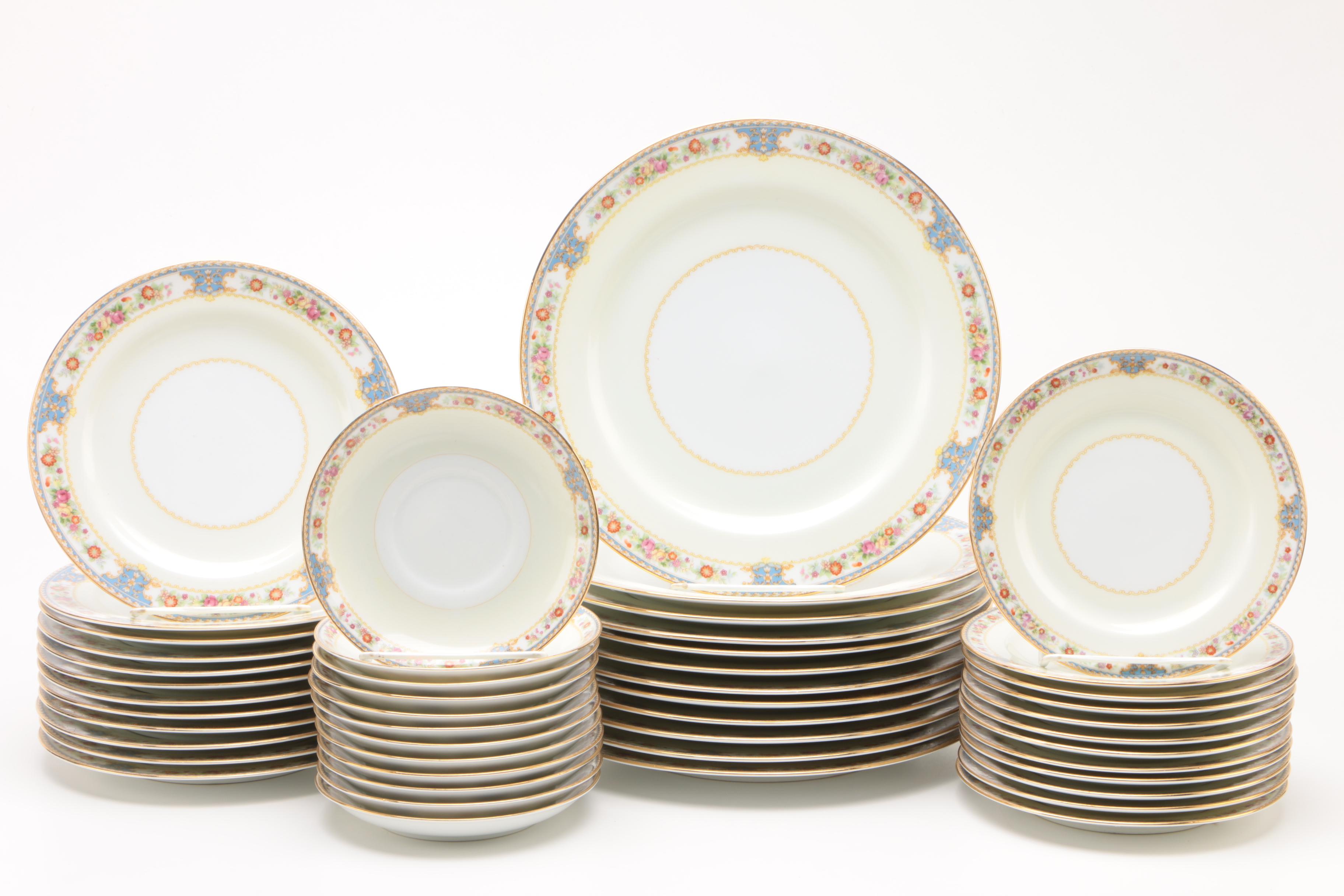 Vintage Aladdin "Empress" China Dinnerware