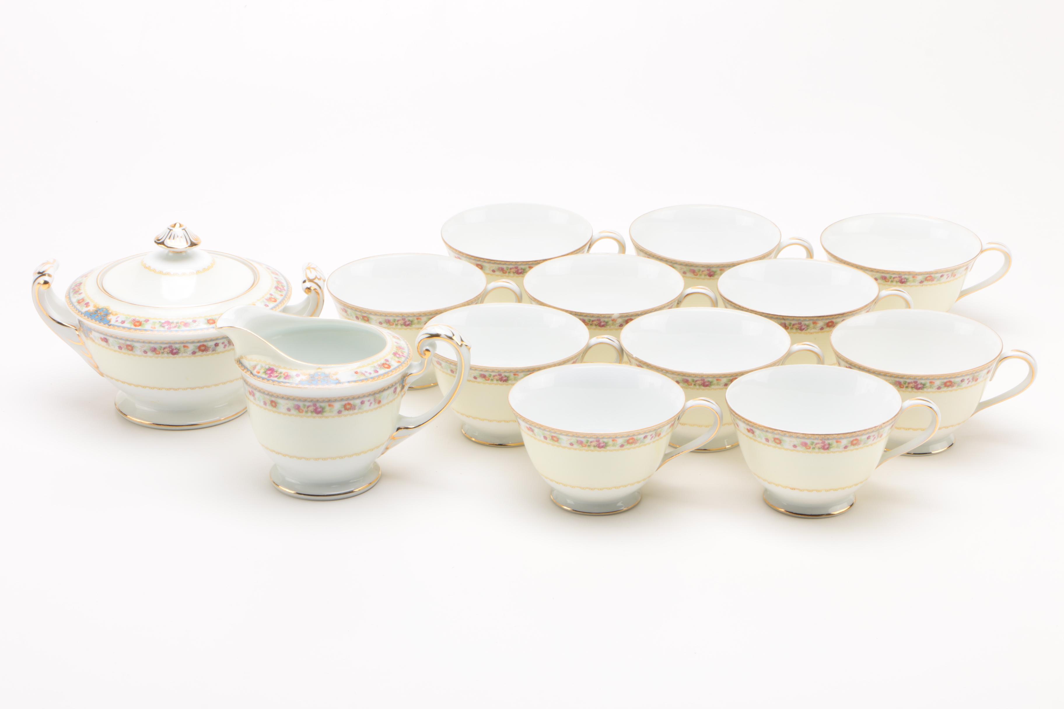 Vintage Aladdin "Empress" China Dinnerware