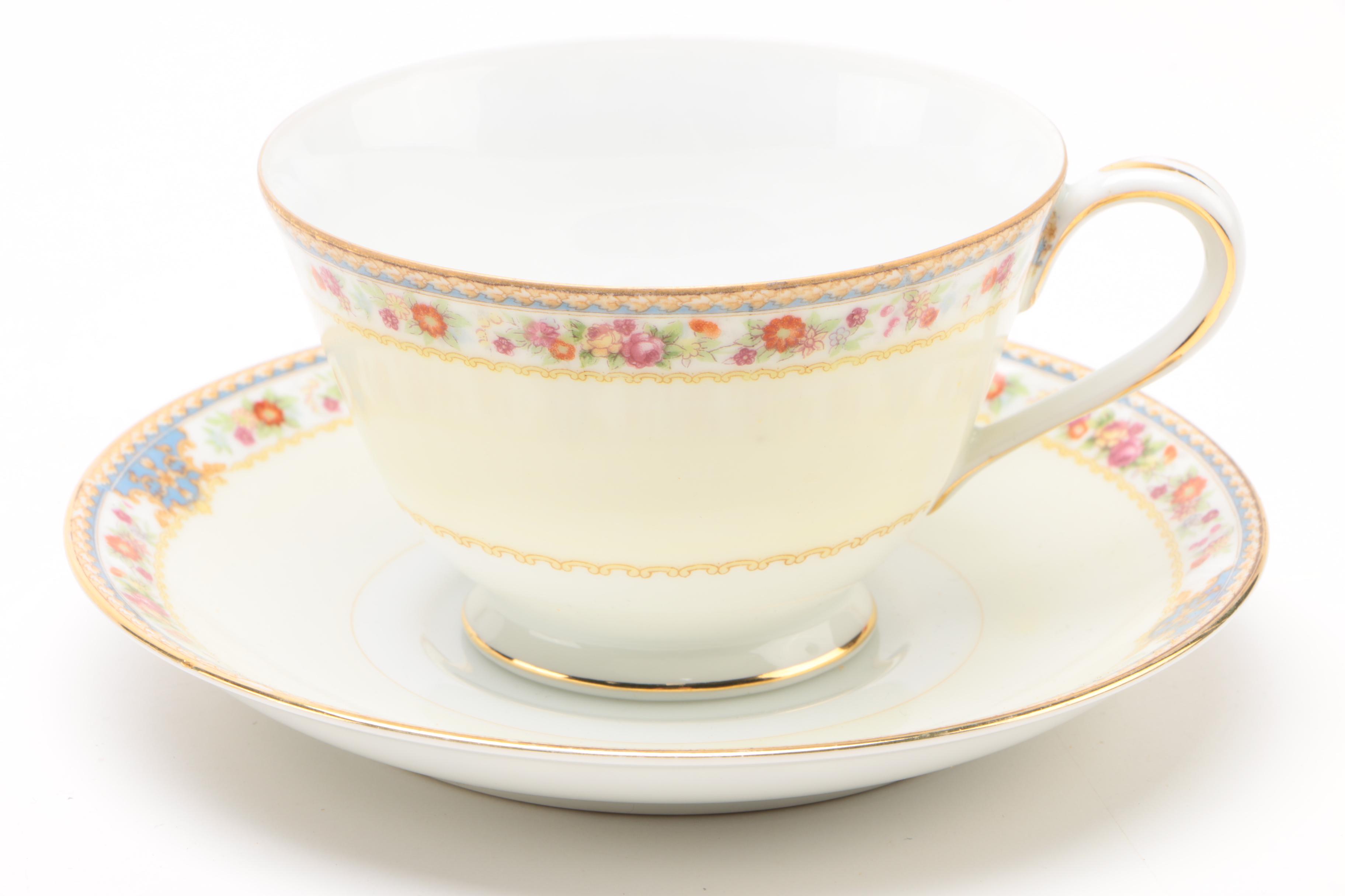 Vintage Aladdin "Empress" China Dinnerware