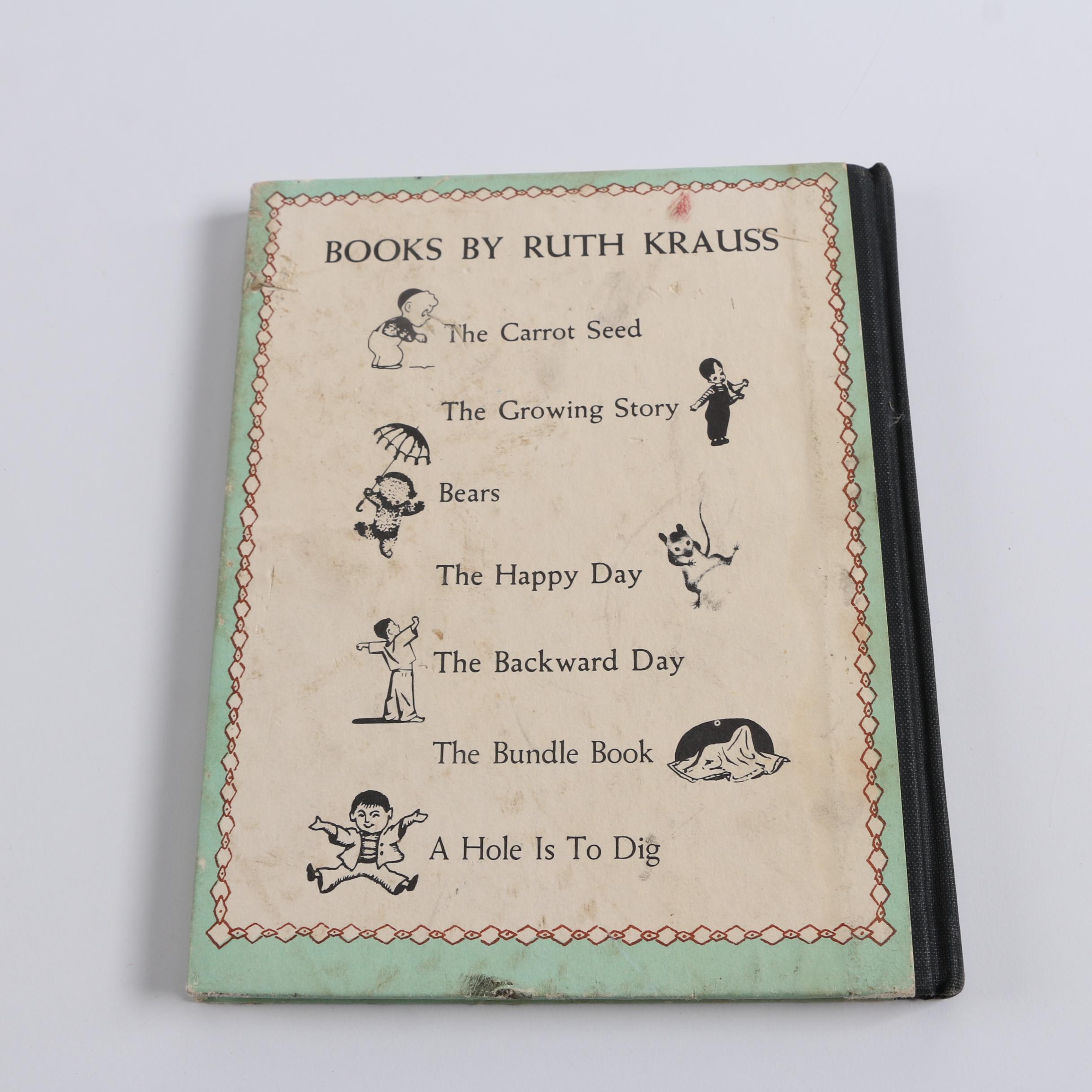 1952 "A Hole is To Dig" by Ruth Krauss with Illustrations by Maurice Sendak