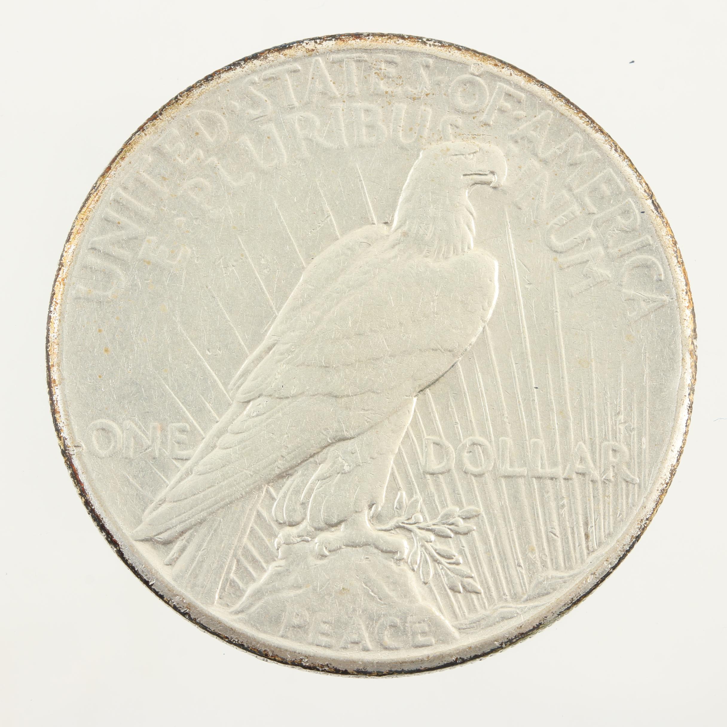 Low Mintage 1927 Peace Silver Dollar