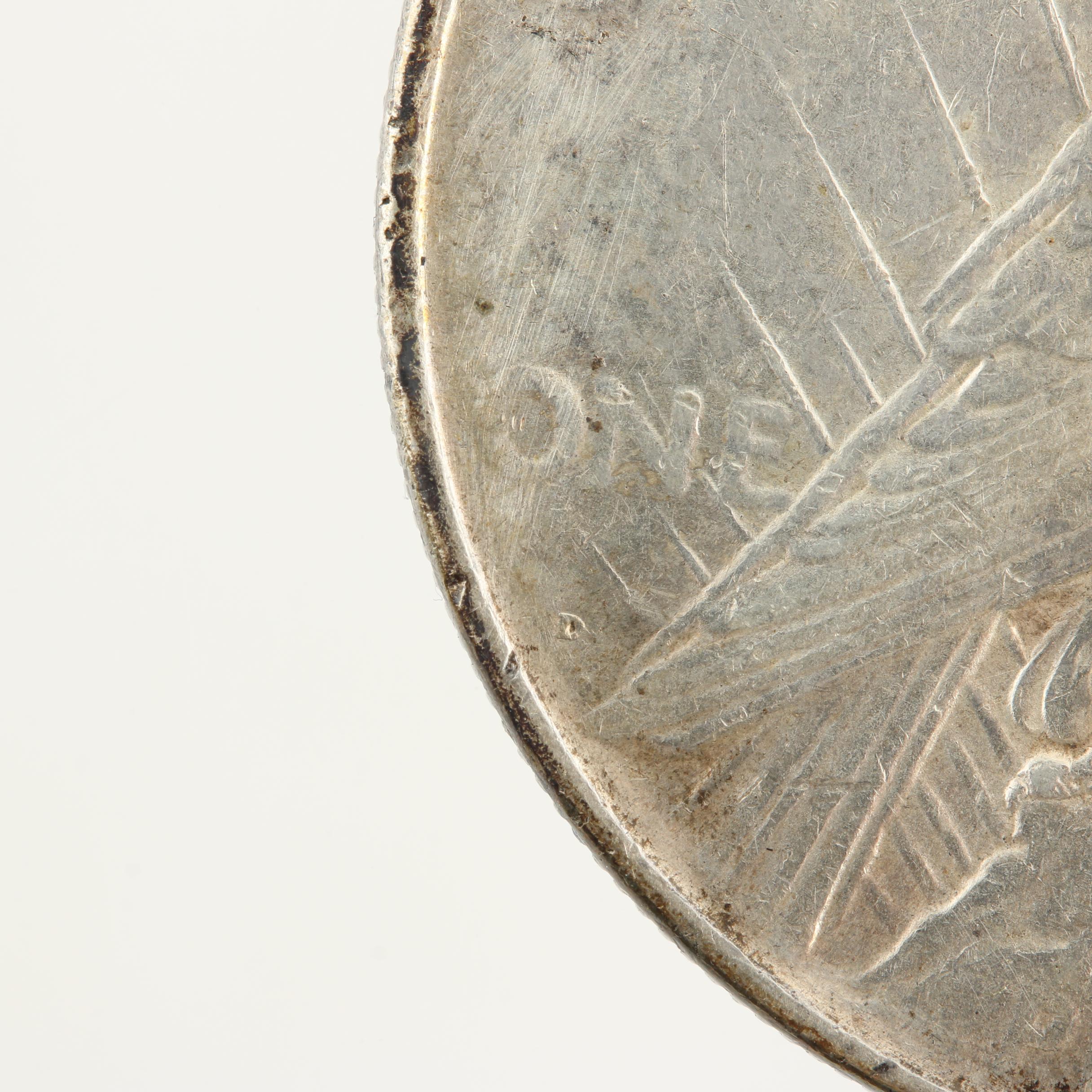 1927-D Peace Silver Dollar