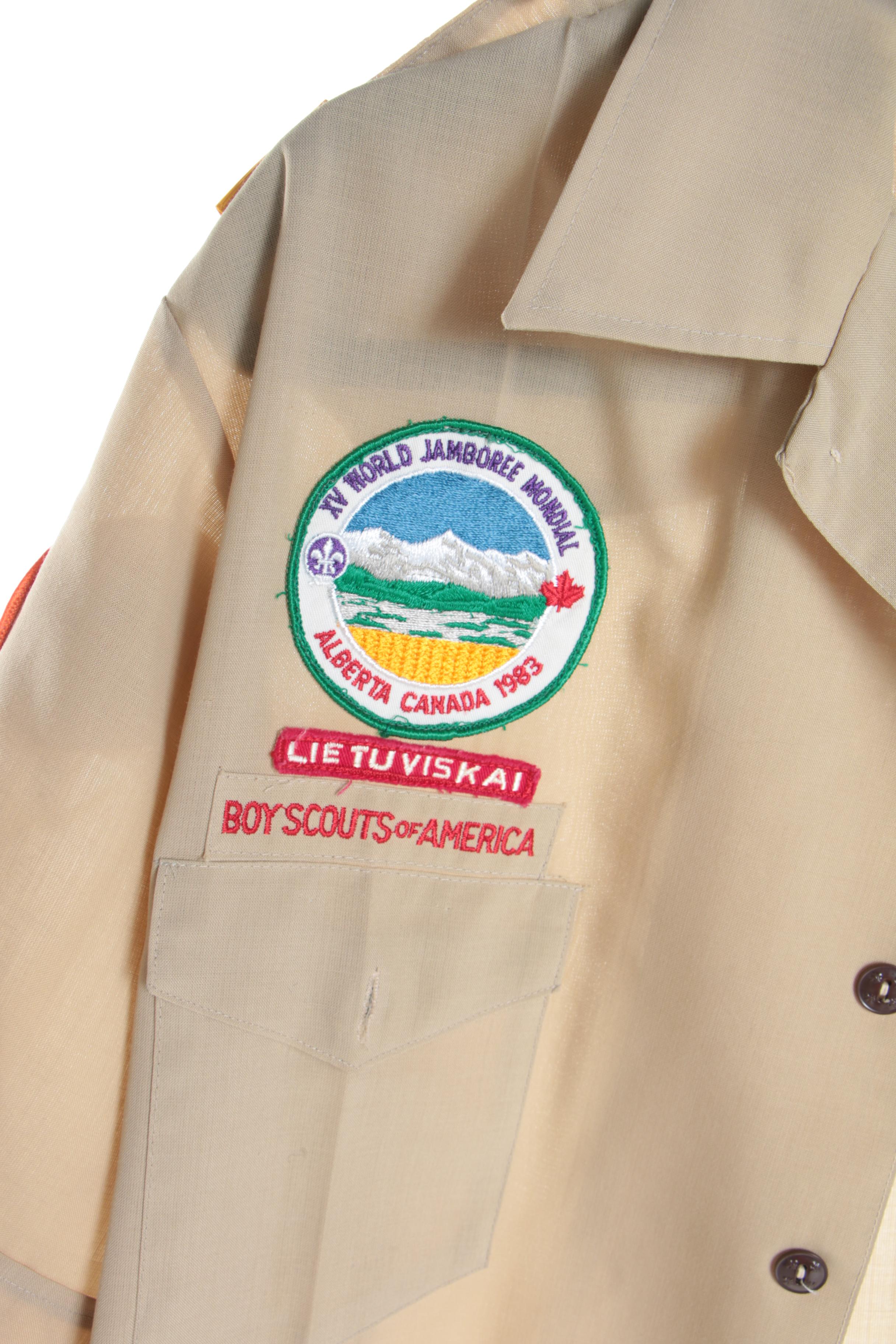 Circa 1980 Boy Scouts of America Scout Leader Uniforms