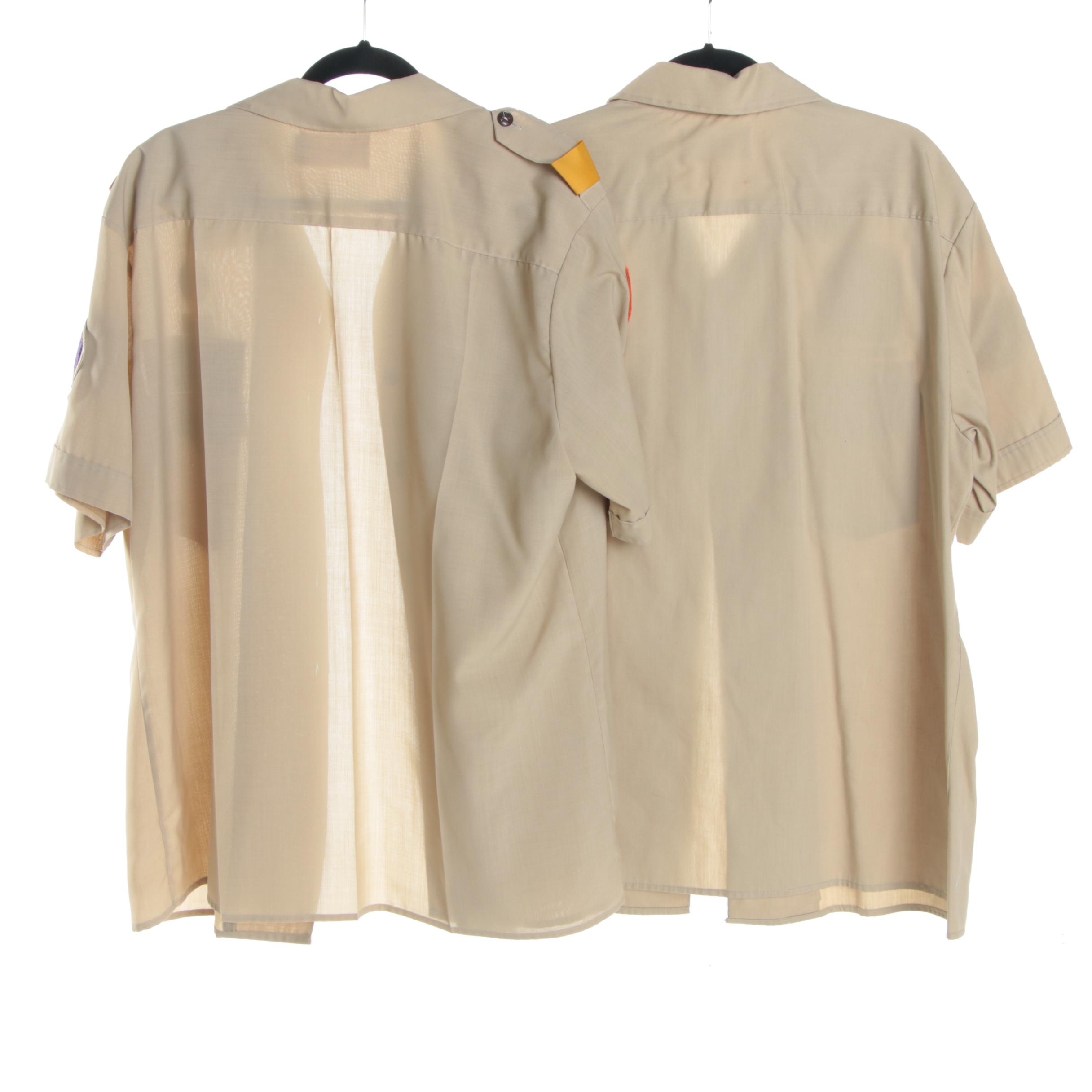 Circa 1980 Boy Scouts of America Scout Leader Uniforms