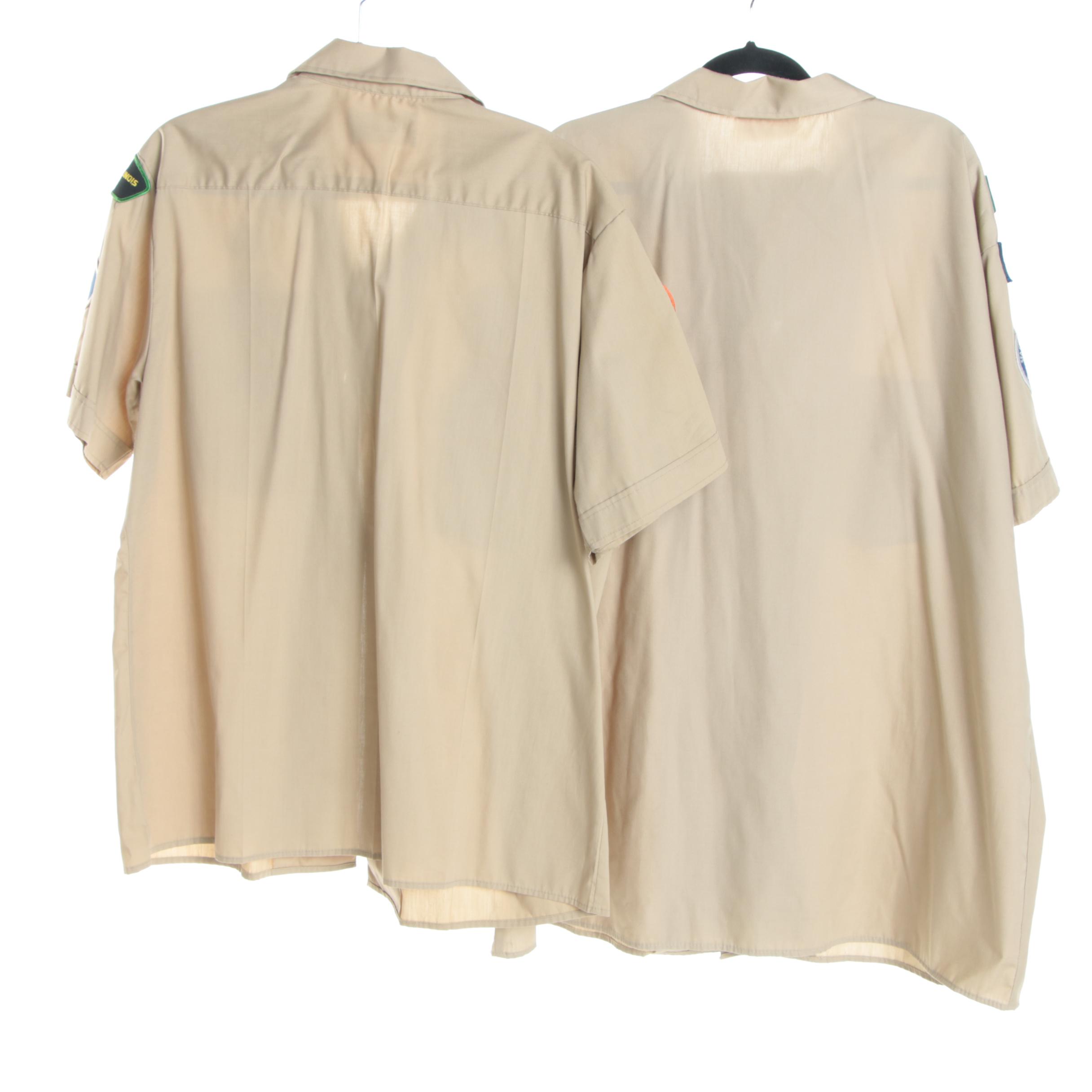 Circa 1980 Boy Scouts of America Scout Leader Uniforms