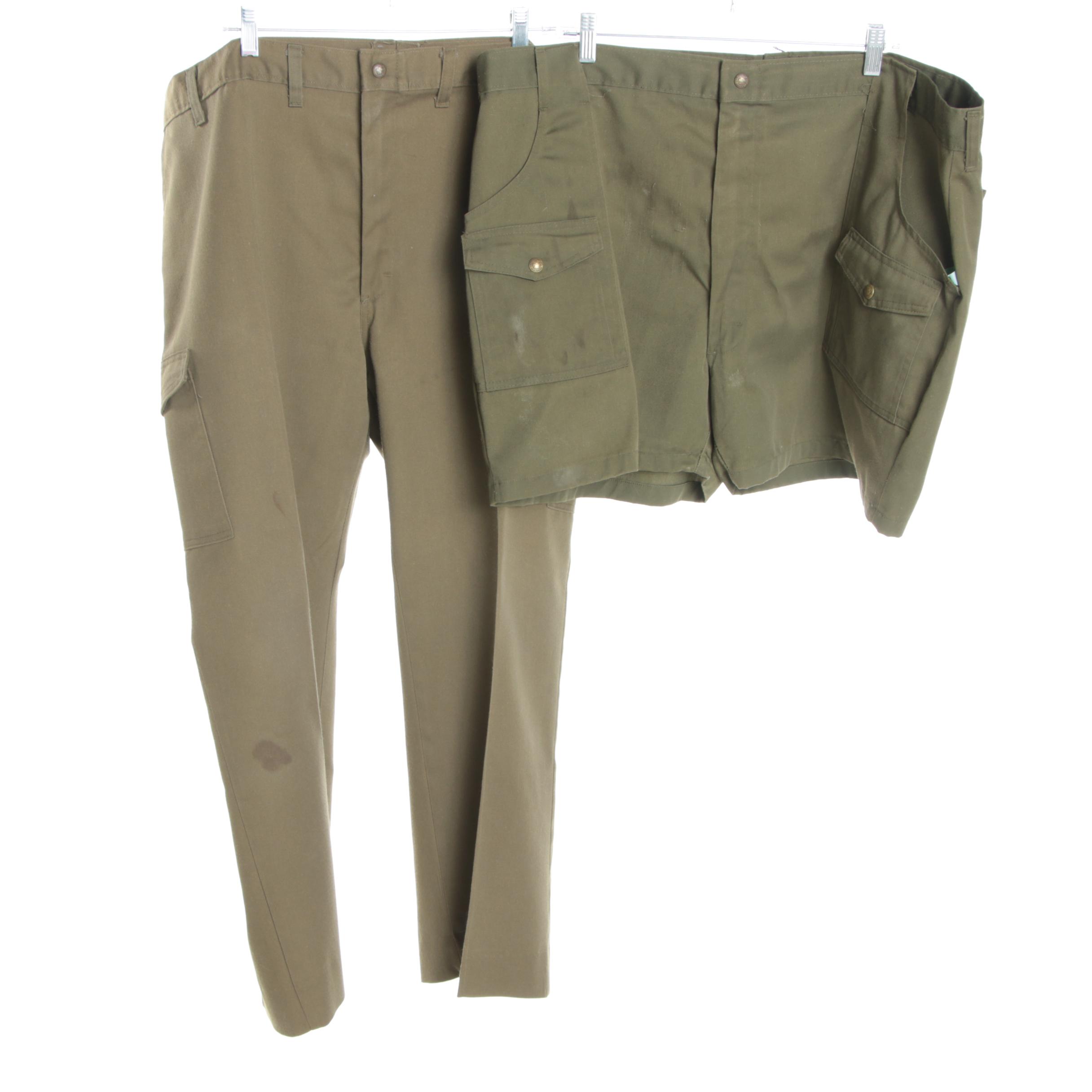 Circa 1980 Boy Scouts of America Scout Leader Uniforms