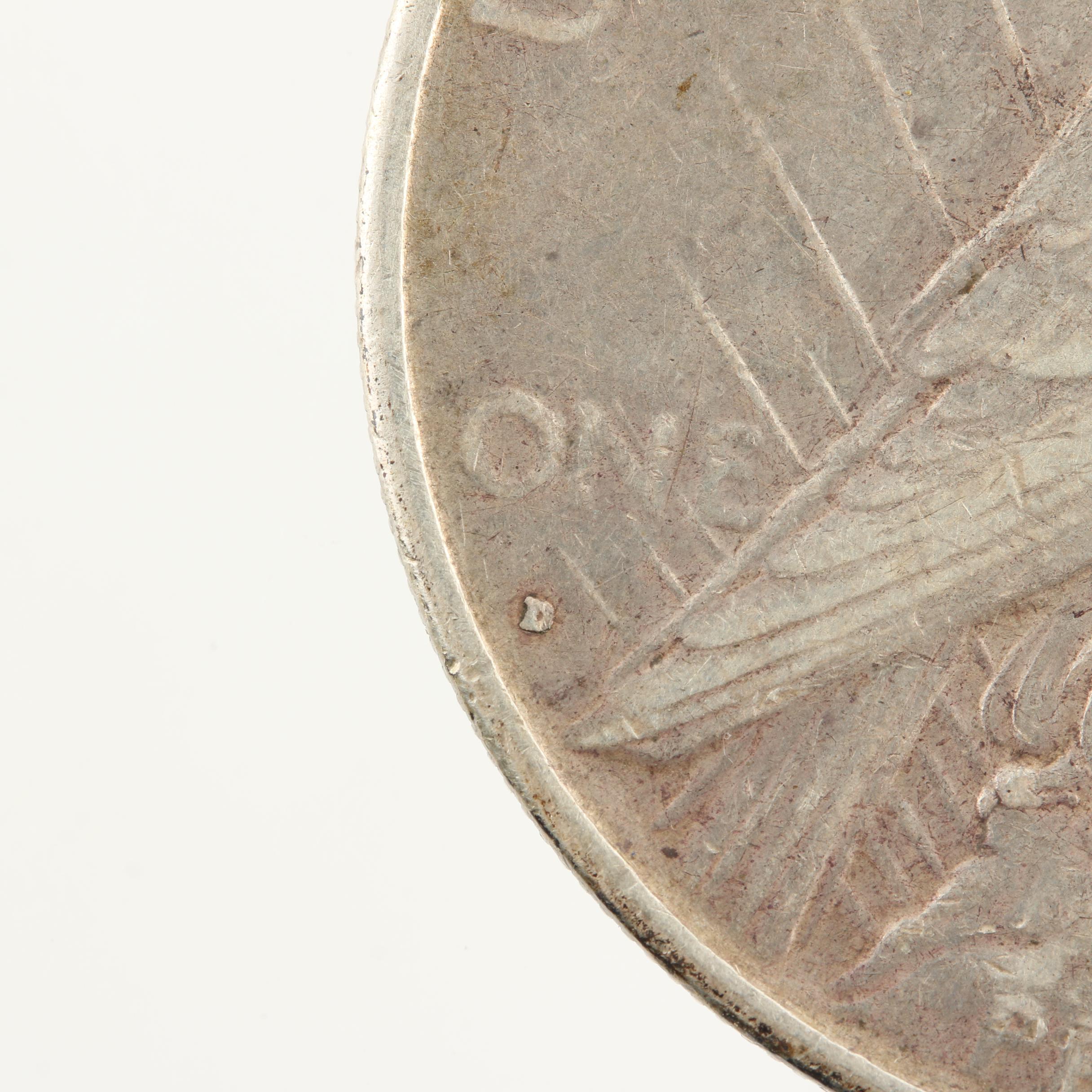 1934-D Peace Silver Dollar
