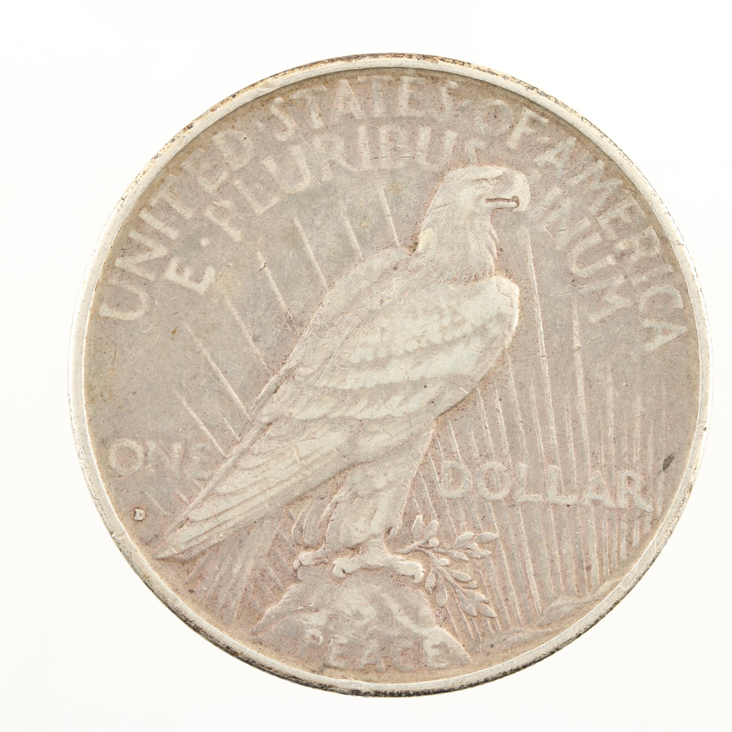 1934-D Peace Silver Dollar