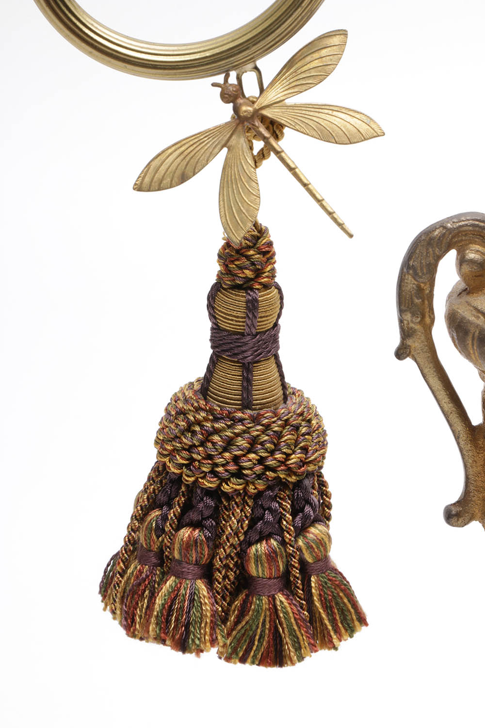 Frederick Cooper Dragonfly Double Candlestick Table Lamp