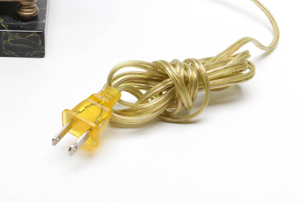 Frederick Cooper Dragonfly Double Candlestick Table Lamp