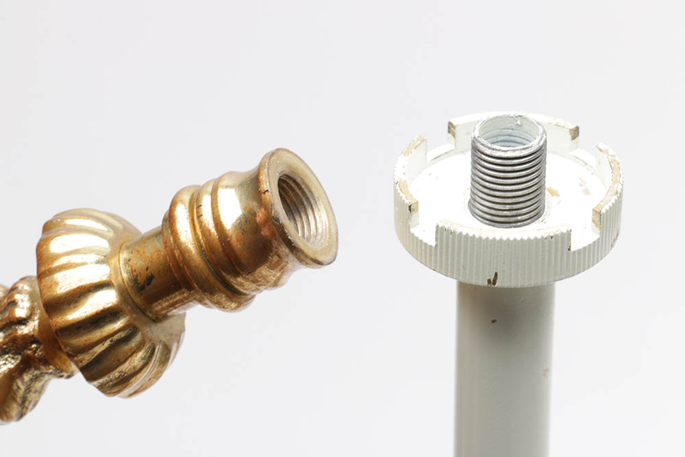 Frederick Cooper Dragonfly Double Candlestick Table Lamp