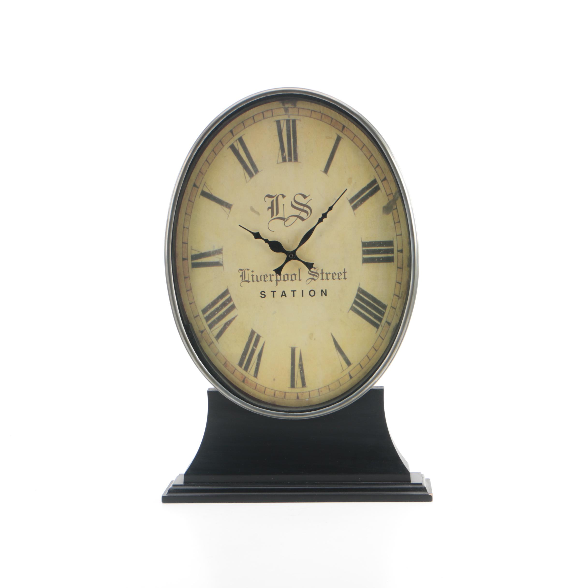 Contemporary "Liverpool Street Station" Mantel Clock
