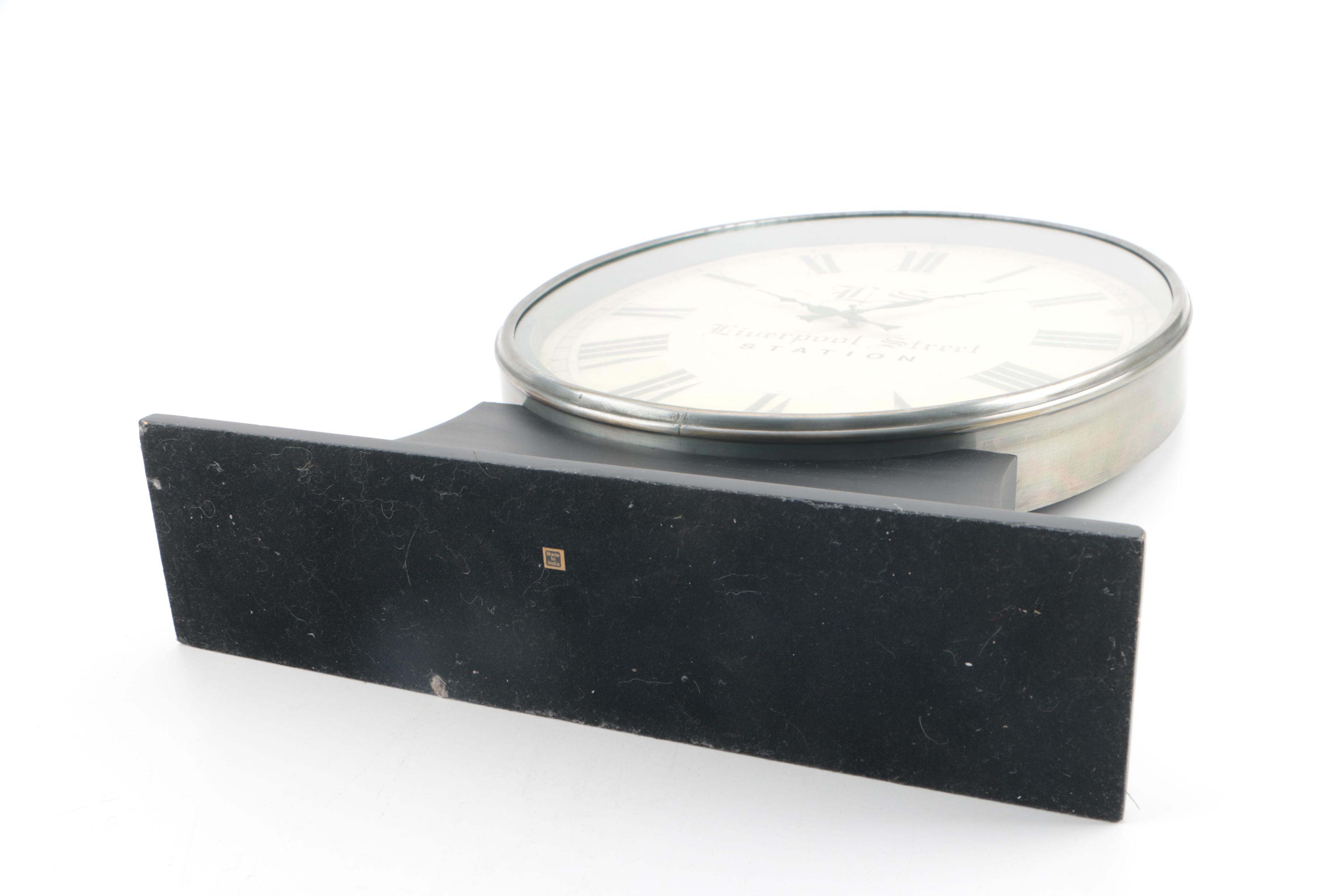 Contemporary "Liverpool Street Station" Mantel Clock