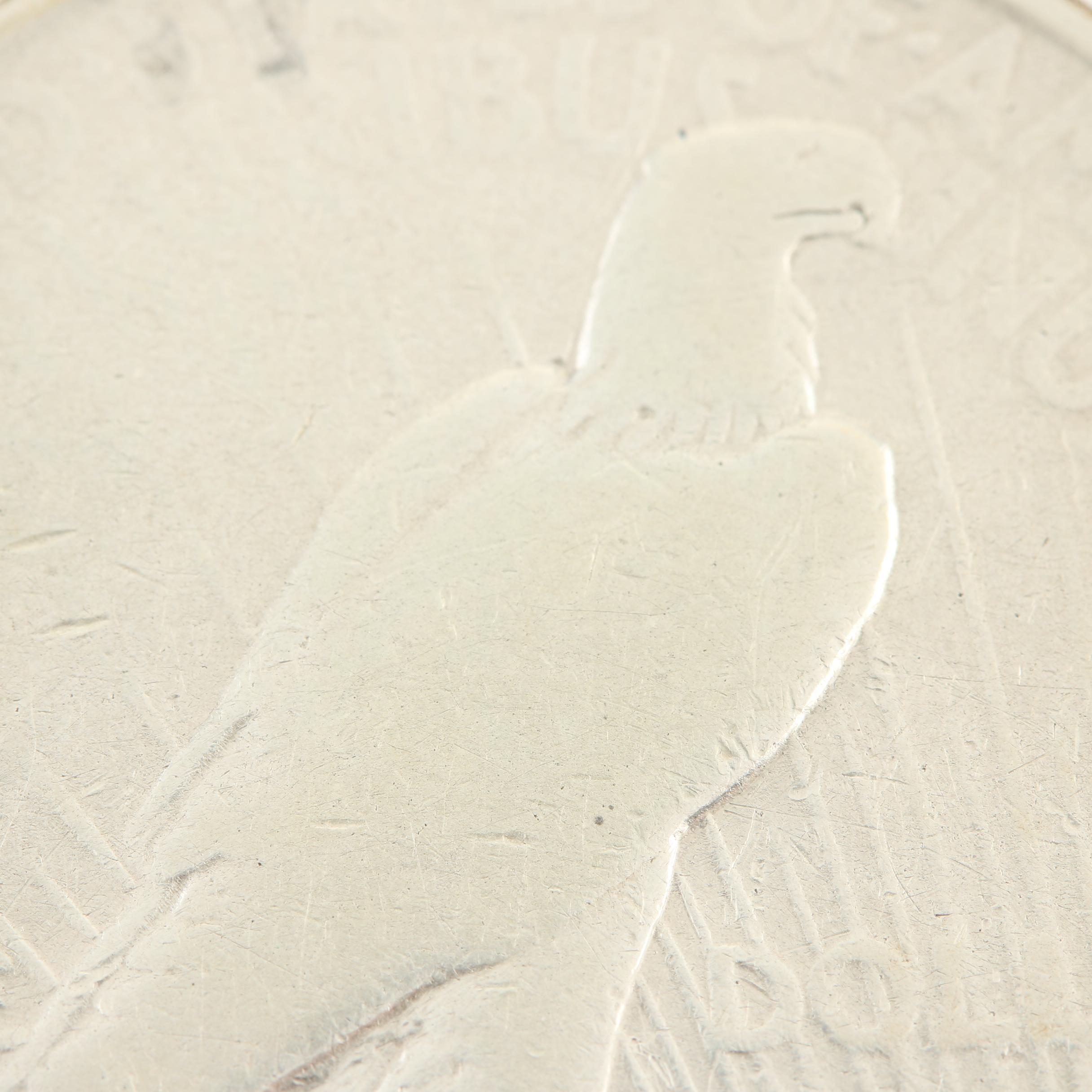 1935-S Peace Silver Dollar