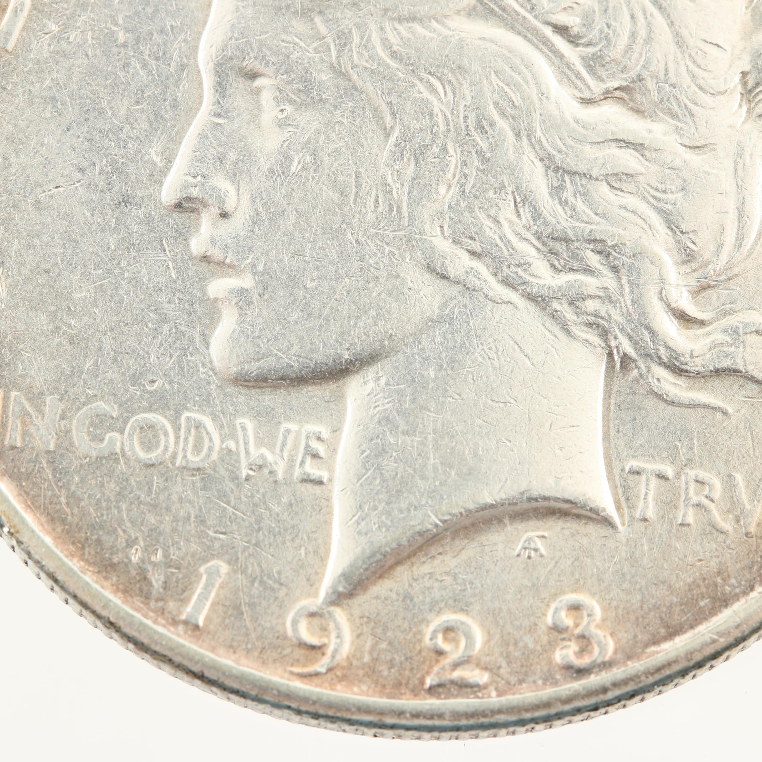 1923-S Peace Silver Dollar
