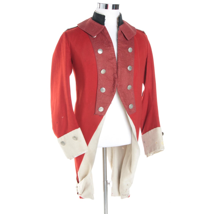 Men's Vintage Replica British Red Coat