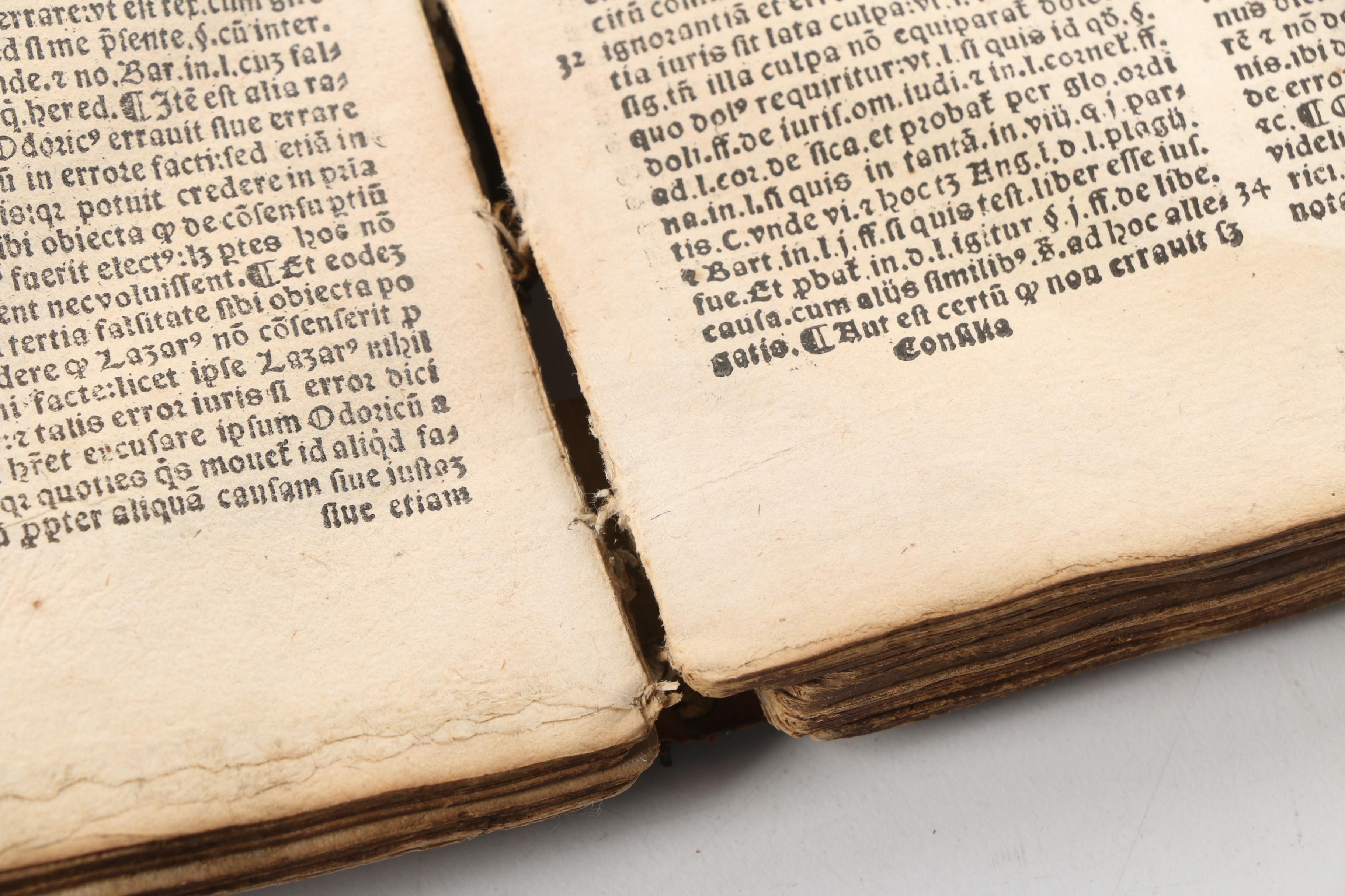 1540 "Consilia Criminalia Celeberrimi" by Bartholomaeus Cepola