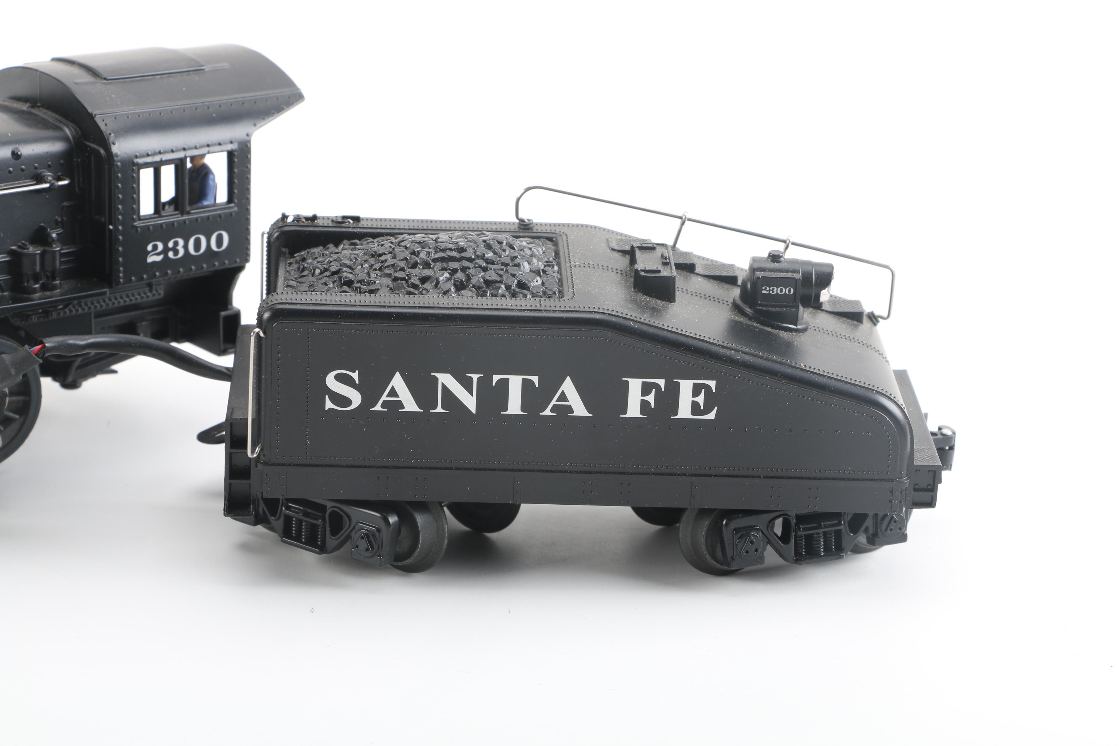 Lionel Santa Fe Switcher Locomotive with Coal Tender