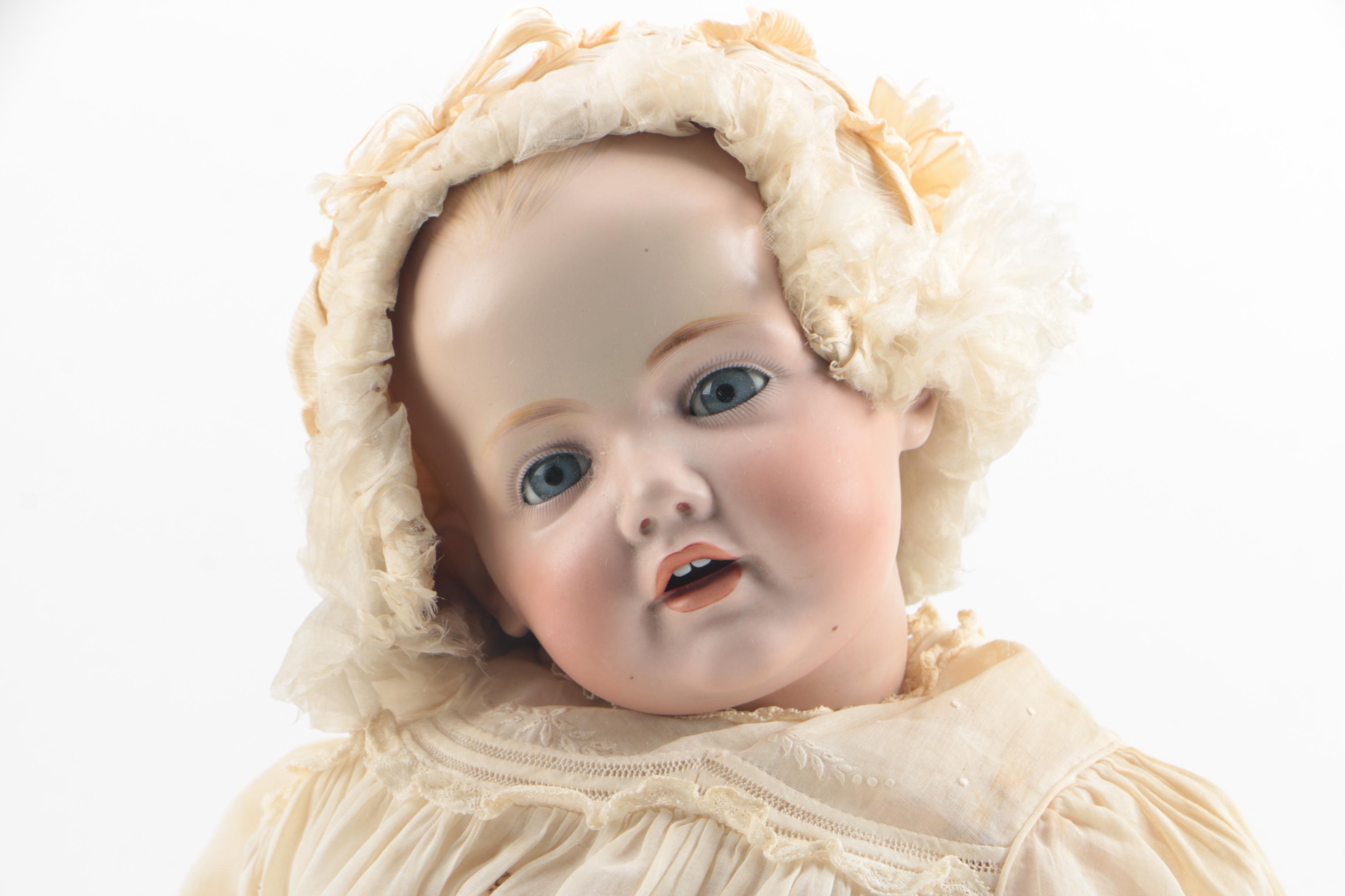 1914 J.D. Kestner "Hilda" Bisque and Composition Doll