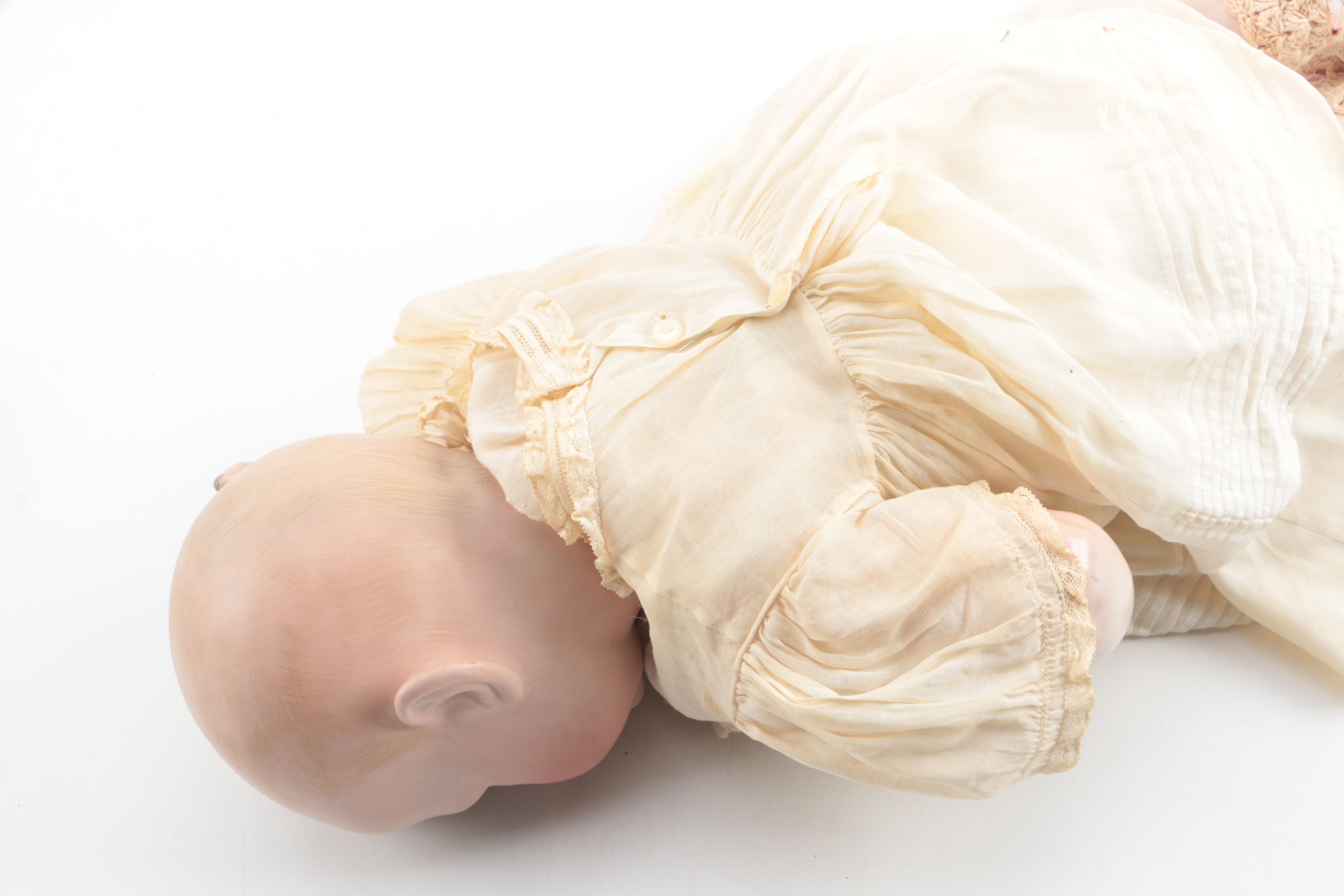 1914 J.D. Kestner "Hilda" Bisque and Composition Doll