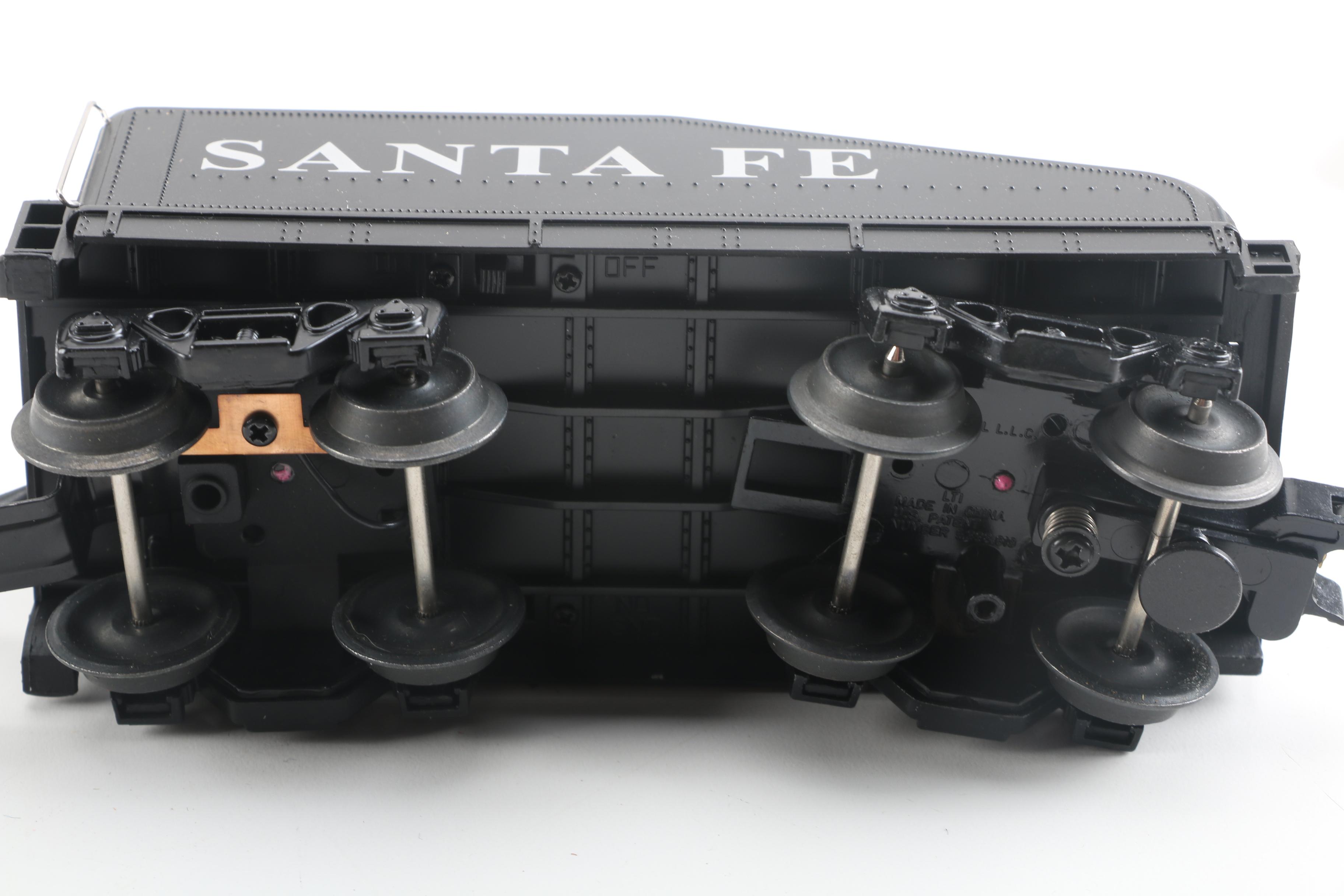 Lionel Santa Fe Switcher Locomotive with Coal Tender