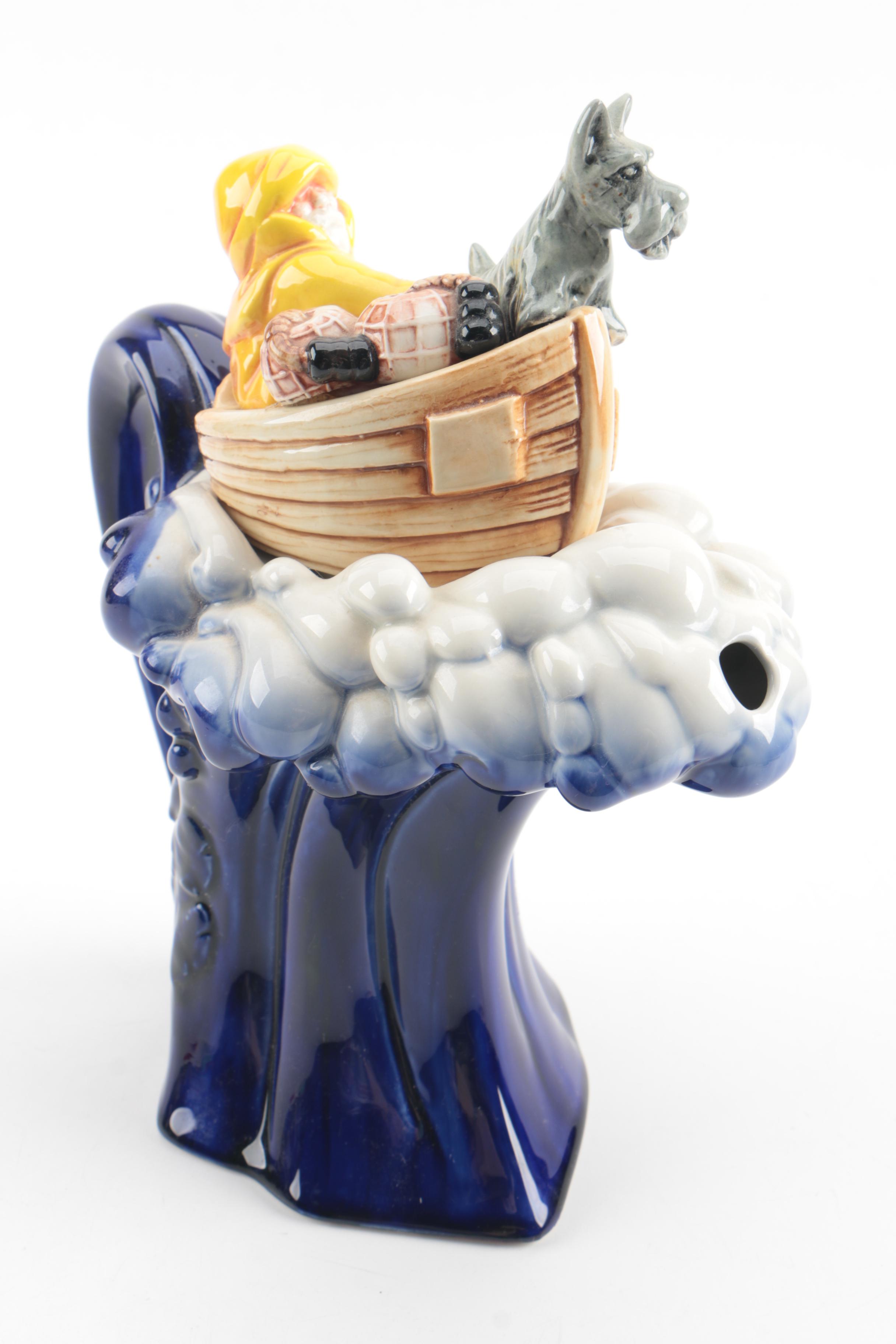 Signed Cardew Design Limited Edition Fisherman Teapot