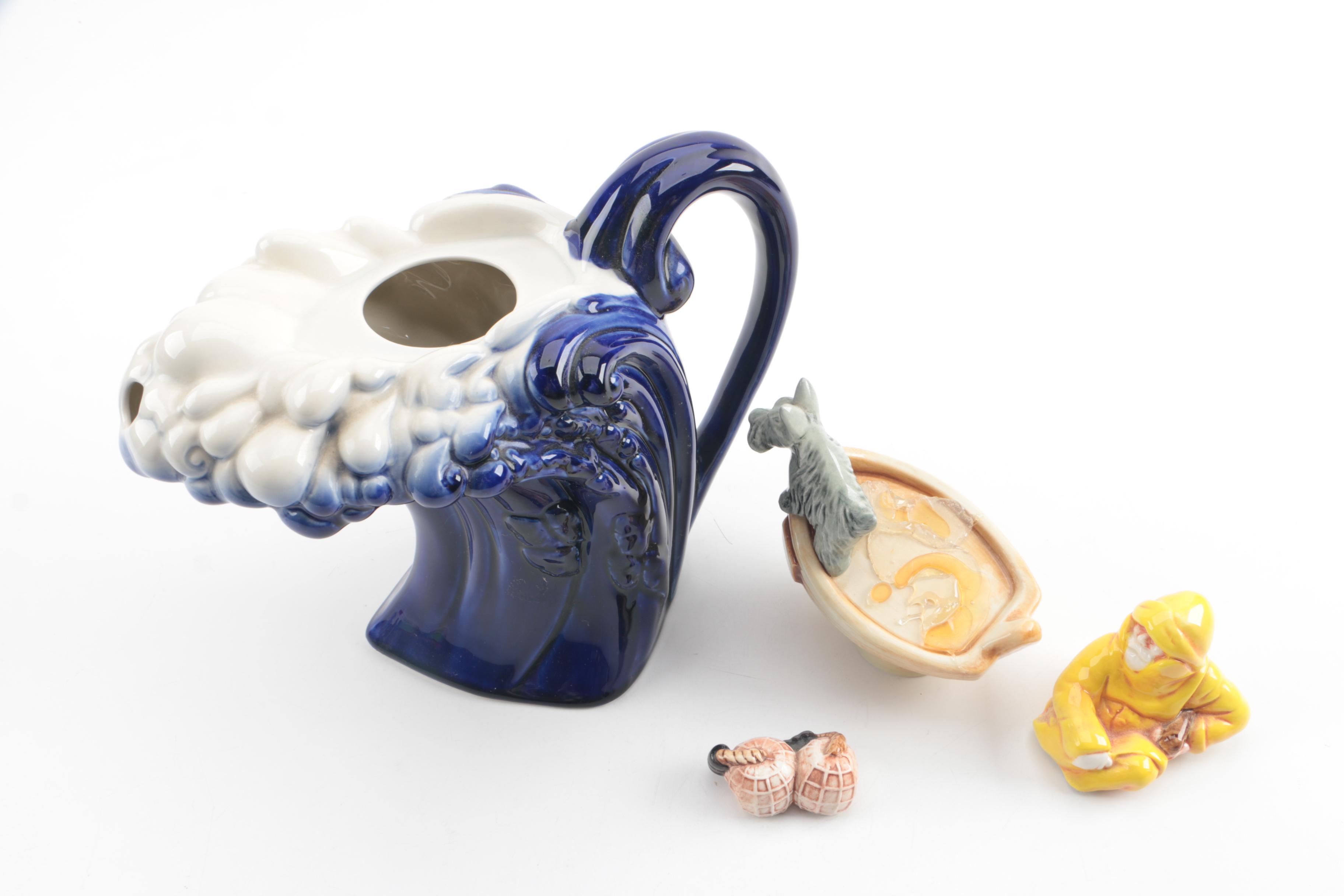 Signed Cardew Design Limited Edition Fisherman Teapot