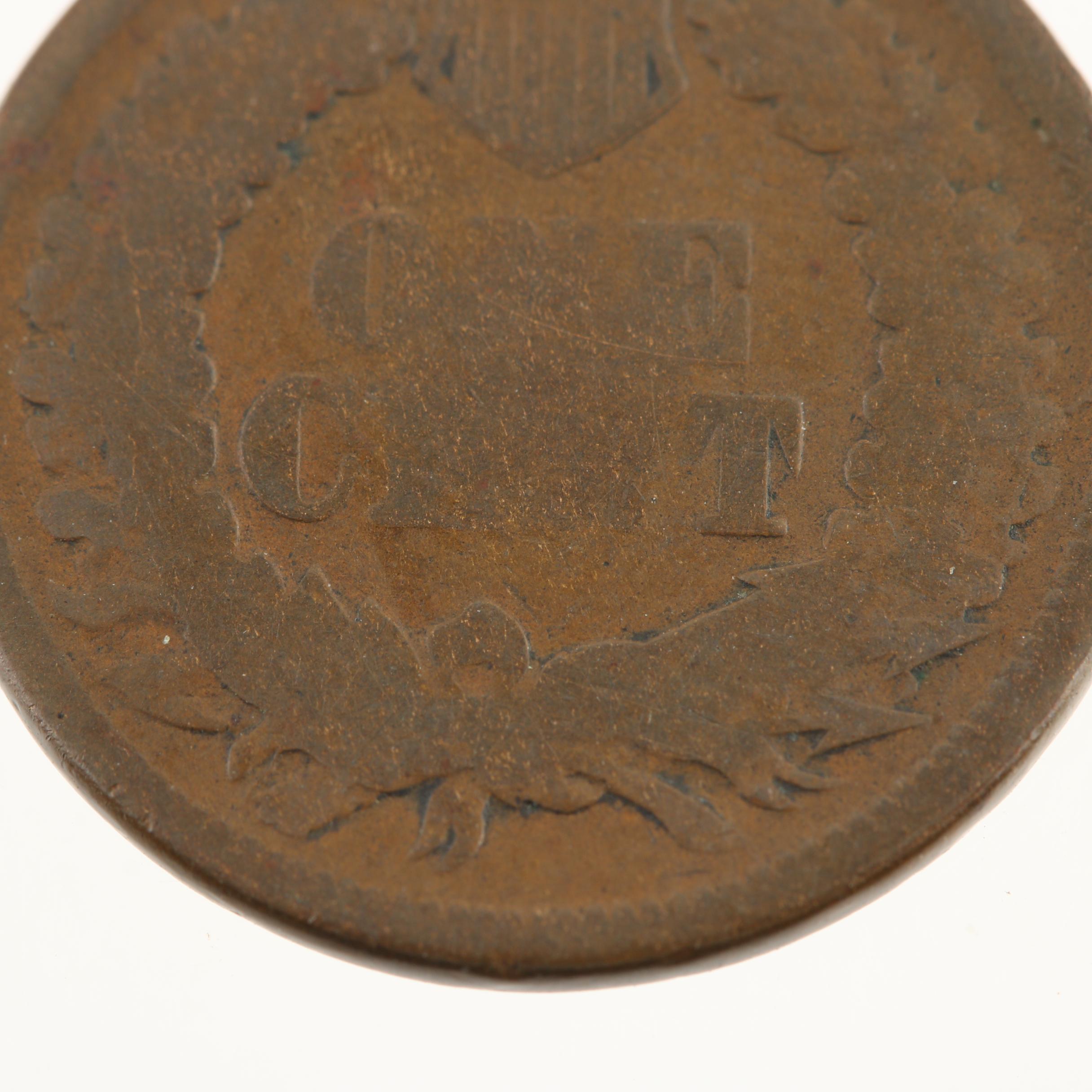 Better Date 1866 Indian Head Cent