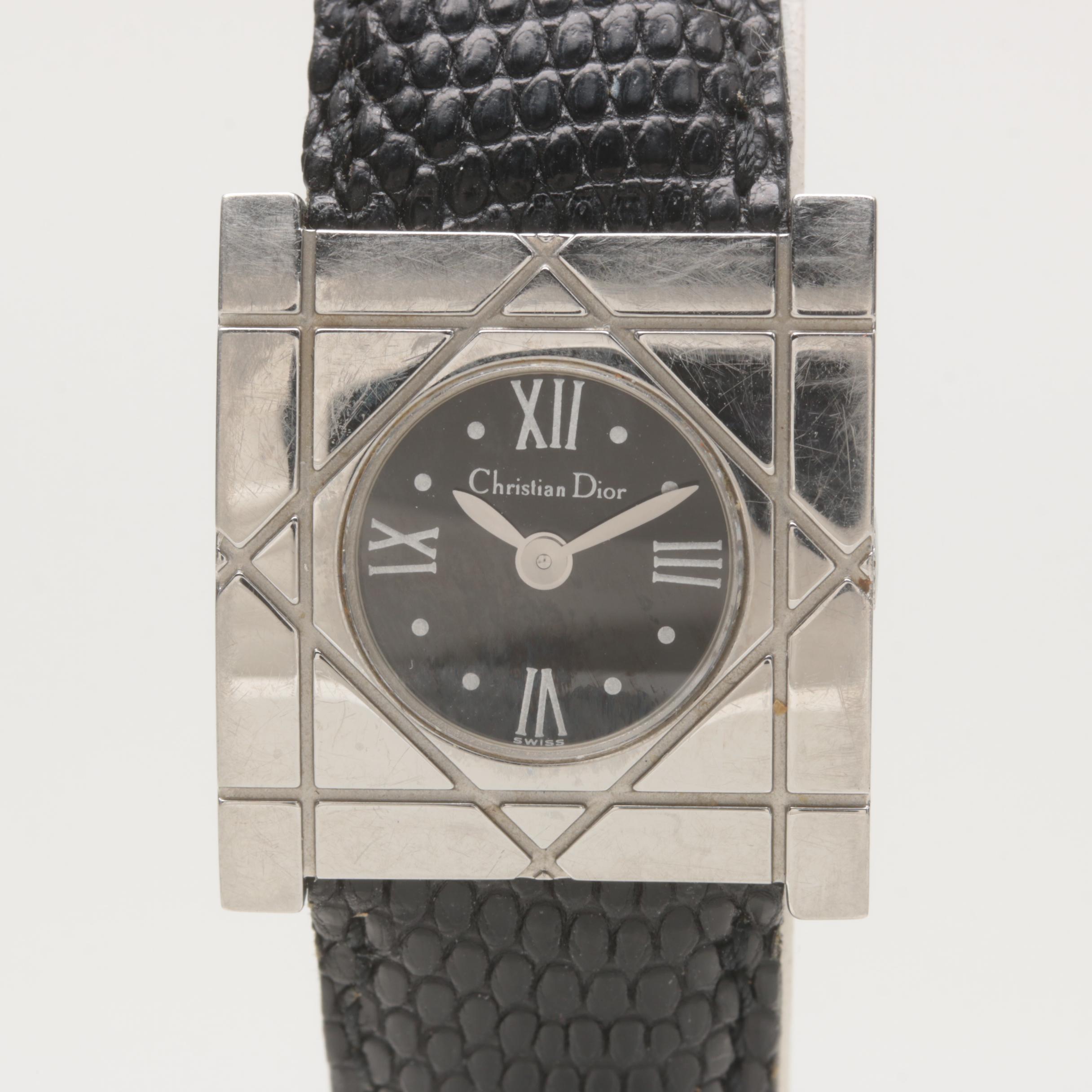 Christian Dior Stainless Steel Watch with Box