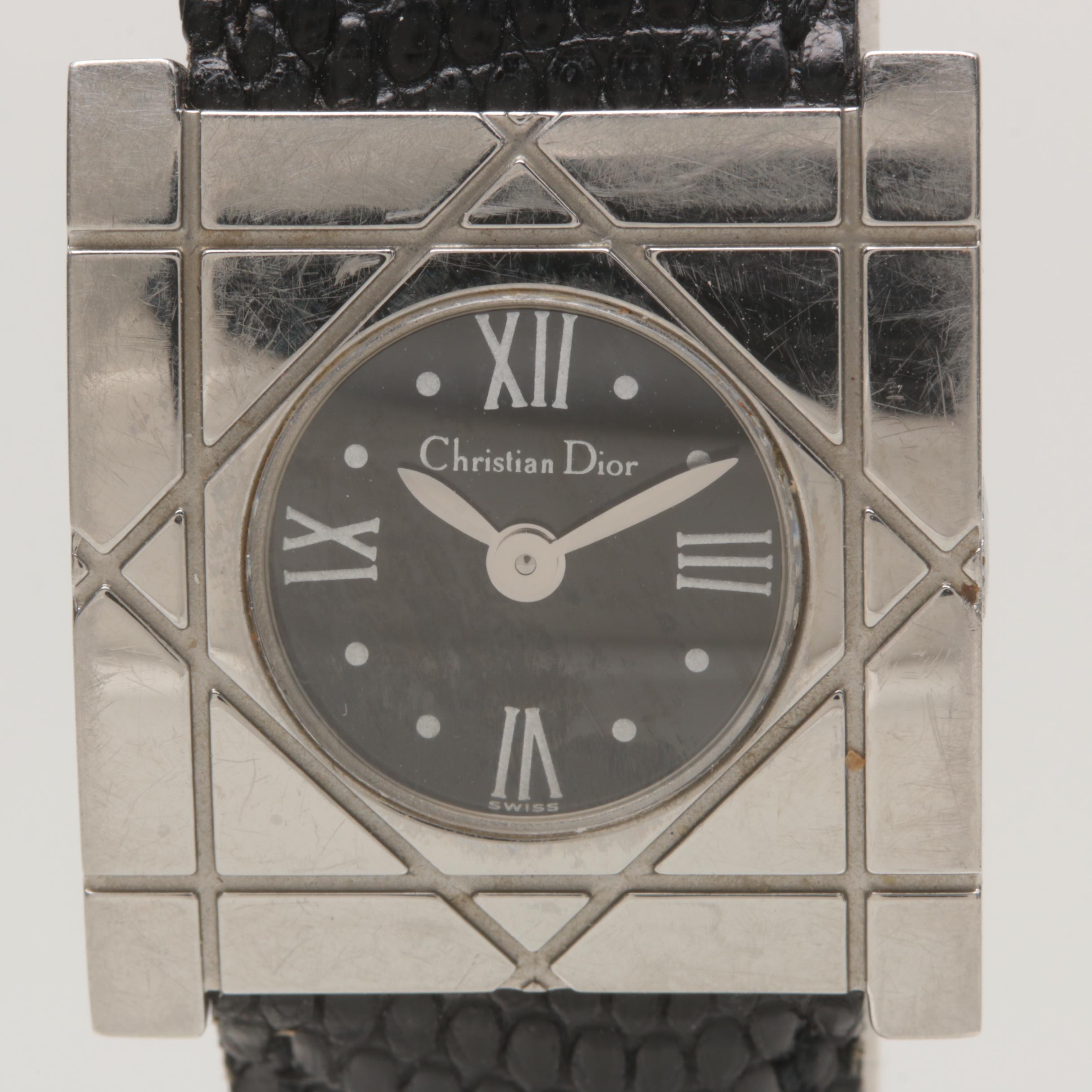 Christian Dior Stainless Steel Watch with Box