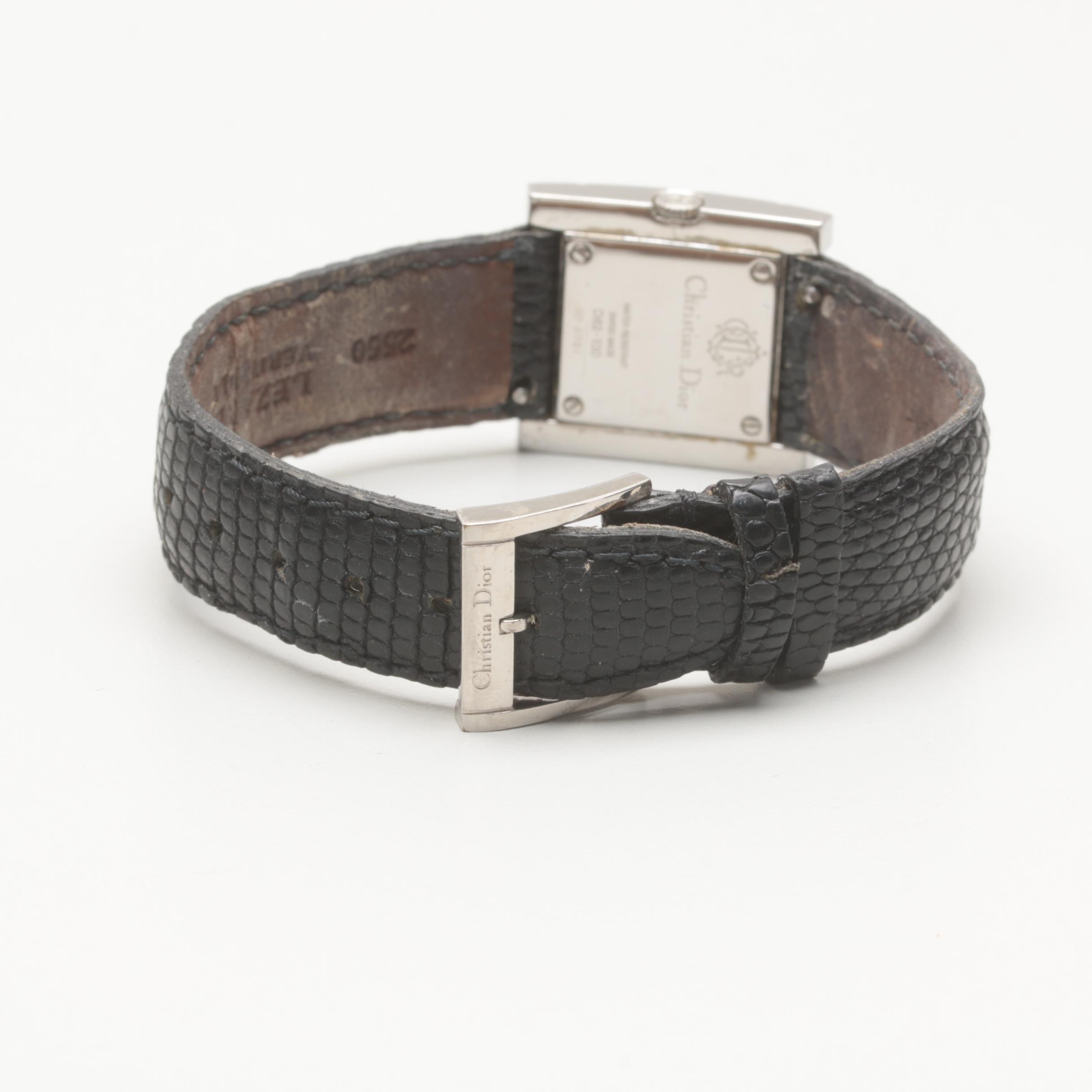 Christian Dior Stainless Steel Watch with Box