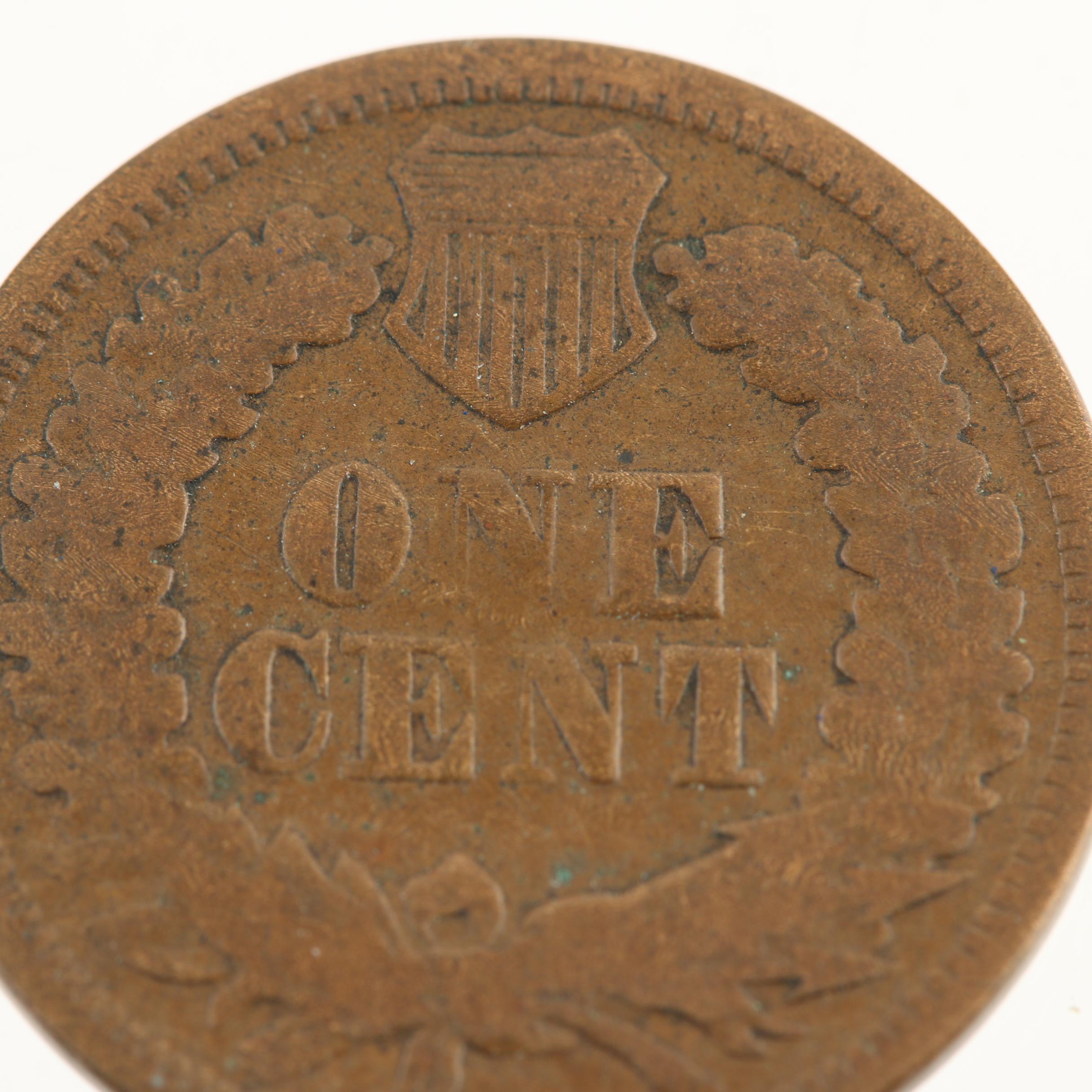 Better Date 1869 Indian Head Cent