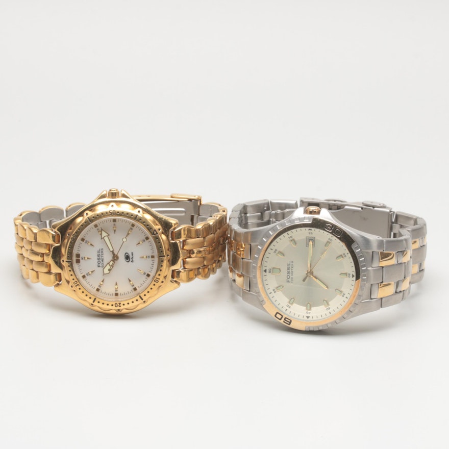 Fossil Stainless Steel Wristwatch Selection