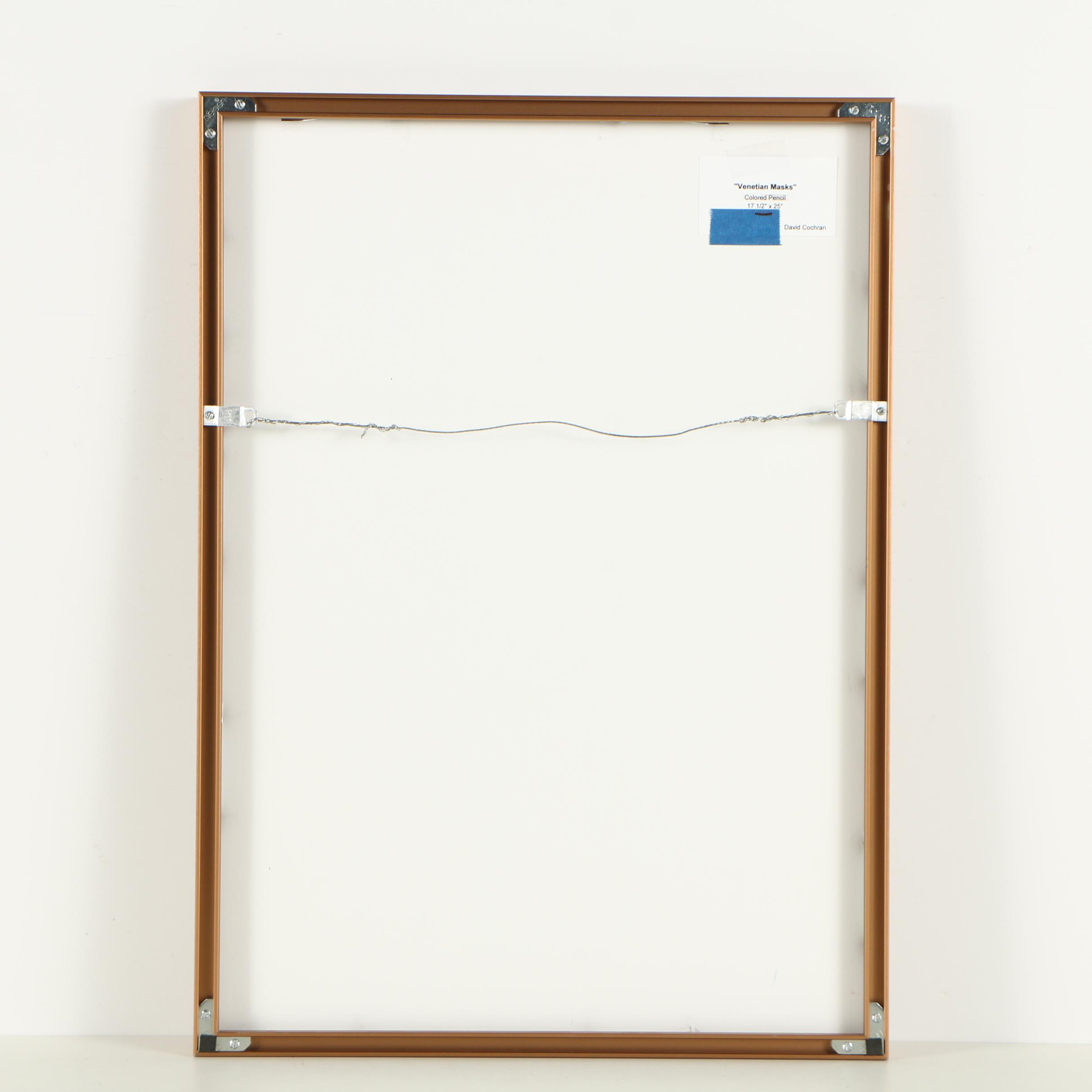 David Cochran Colored Pencil Drawings Including "Yesterday and Today"