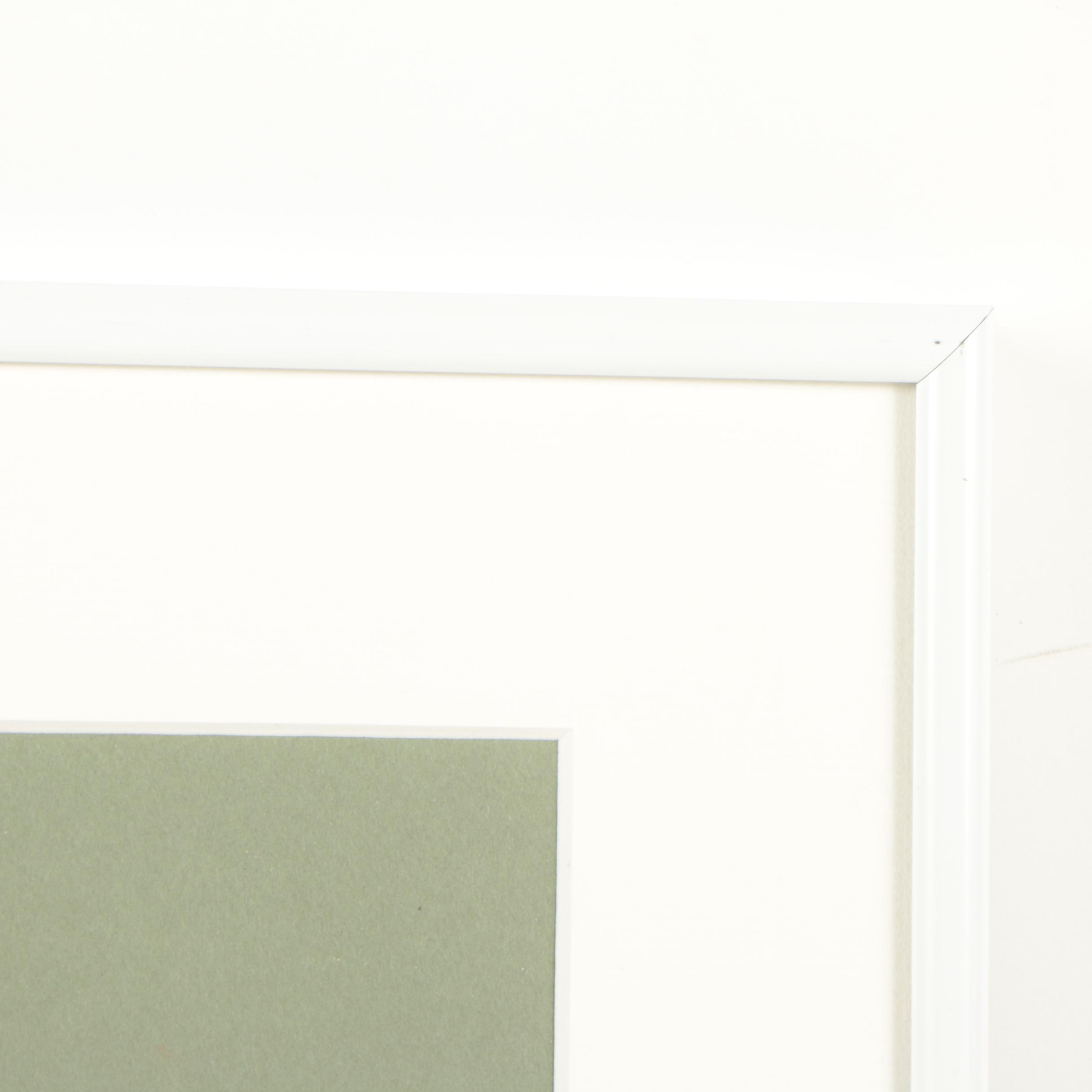 David Cochran Colored Pencil Drawing "Al Fresco"