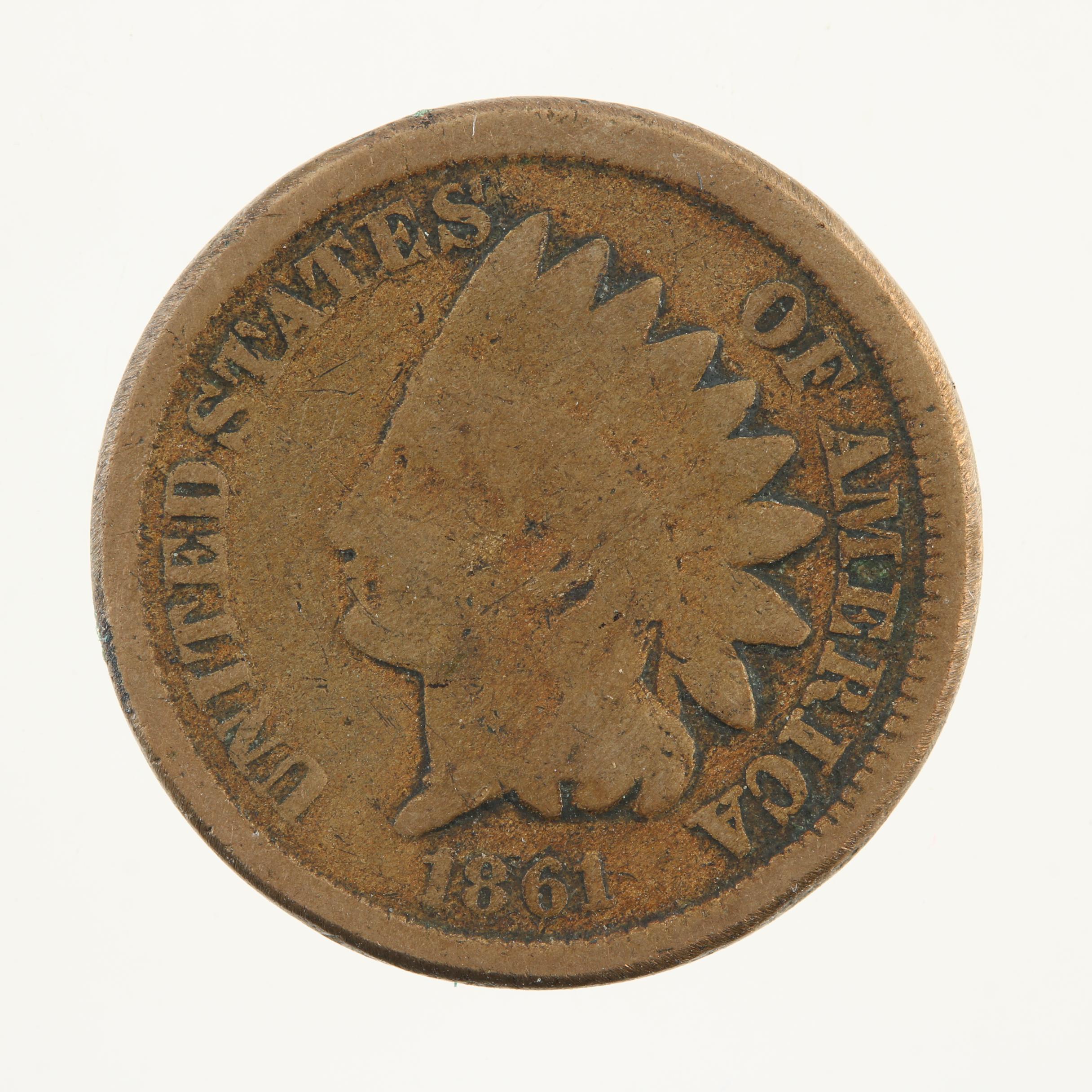 Better Date 1861 Copper-Nickel Indian Head Cent