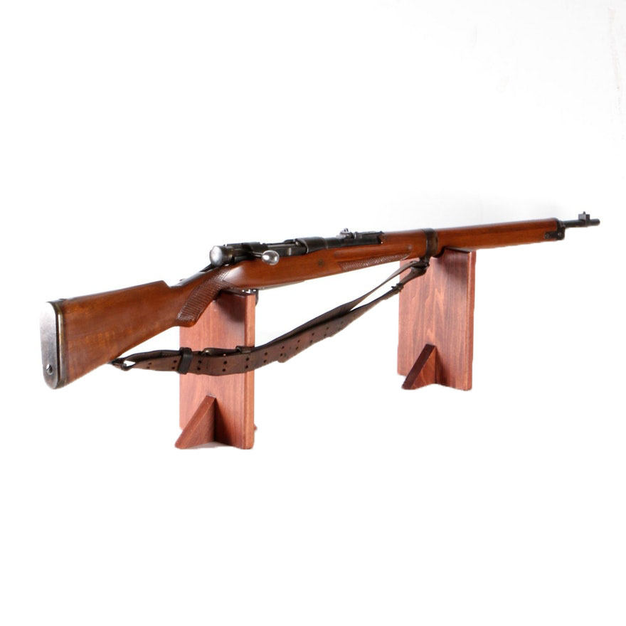 Japanese Arisaka Type 38 Bolt 6.5x50mm Bolt Action Rifle With Leather Sling