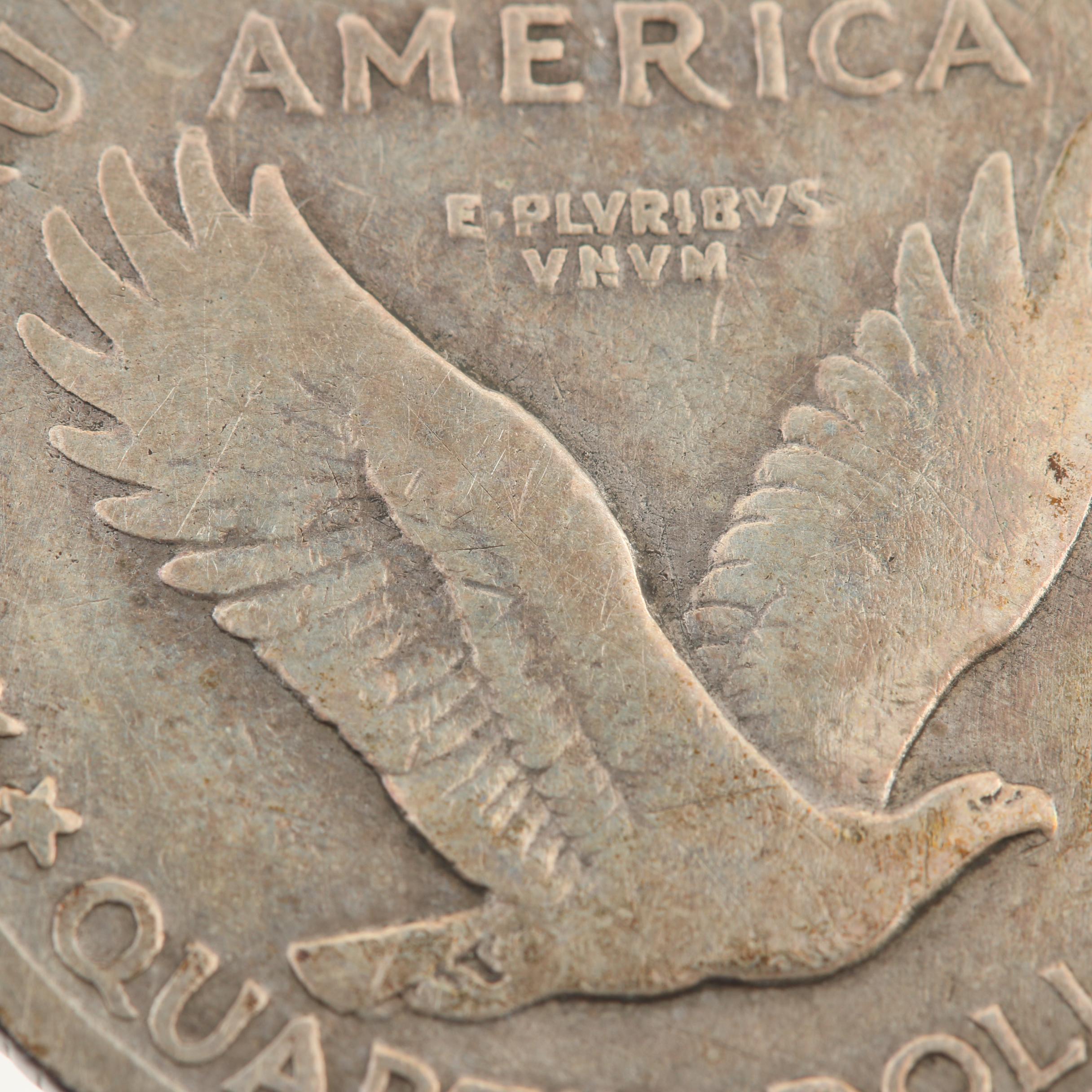 1917-S Variety I Standing Liberty Silver Quarter