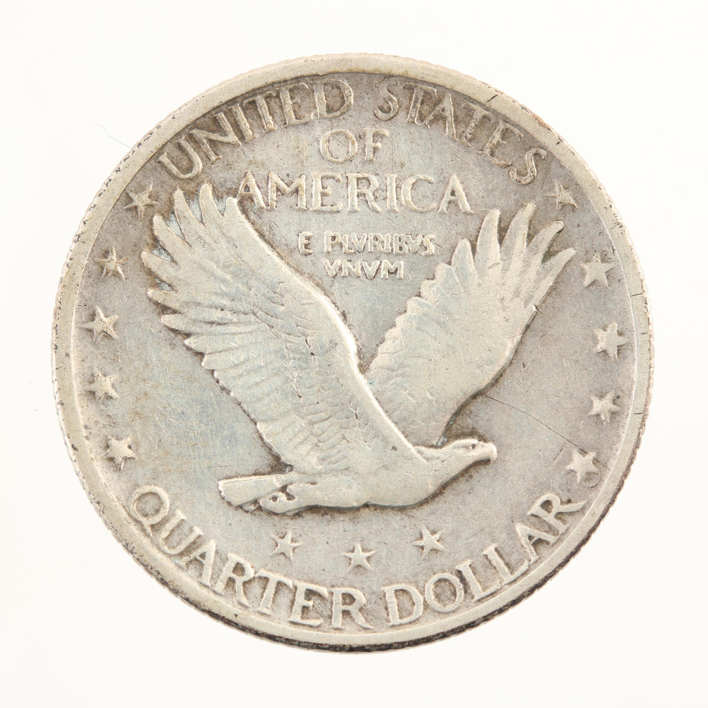 1919 Standing Liberty Silver Quarter